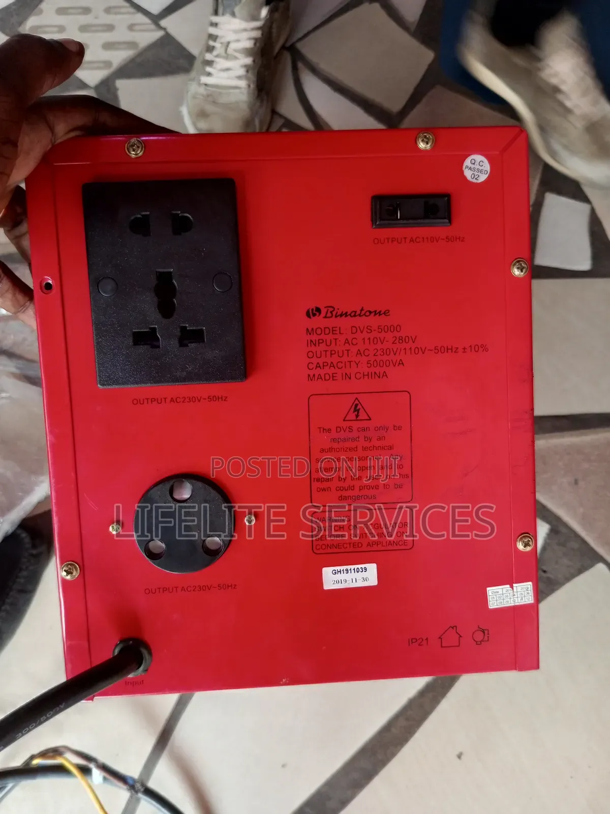 Binatone Digital Stabilizer DVS-5000