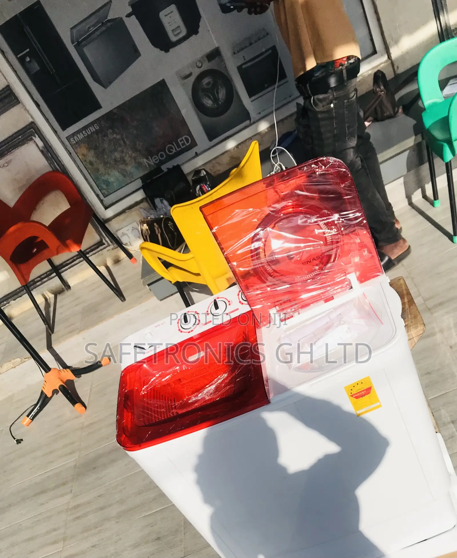 Kindly Purchase Red Nasco Topload Semiauto 11kg Washer