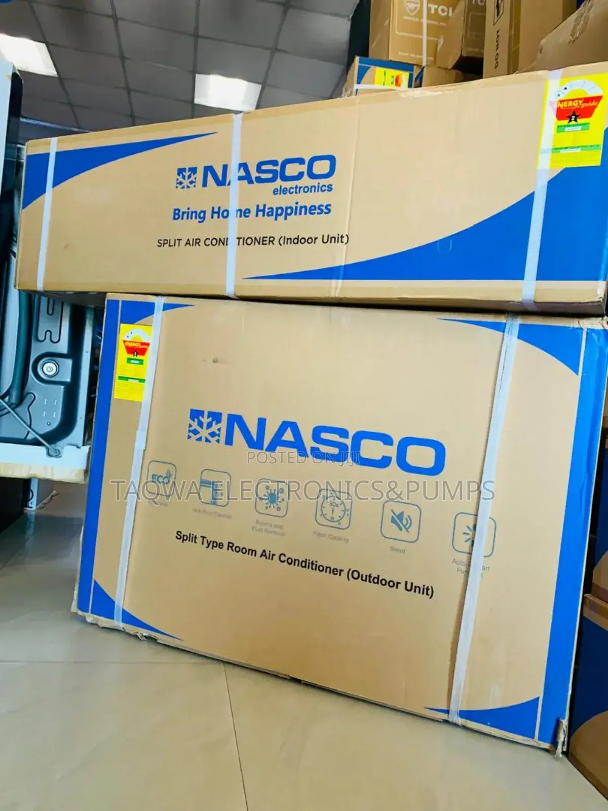 Enticing Black 2.5hp Nasco Air Conditioner