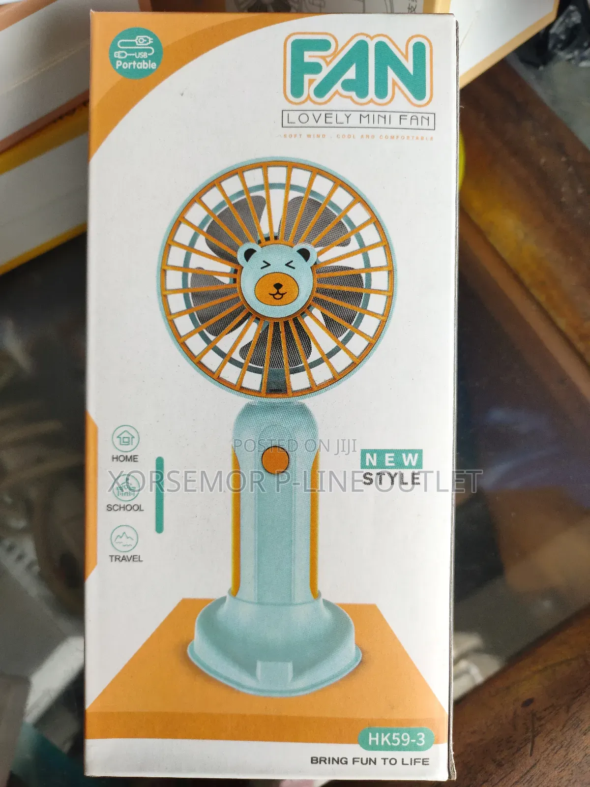Hk59-3 Portable Fan