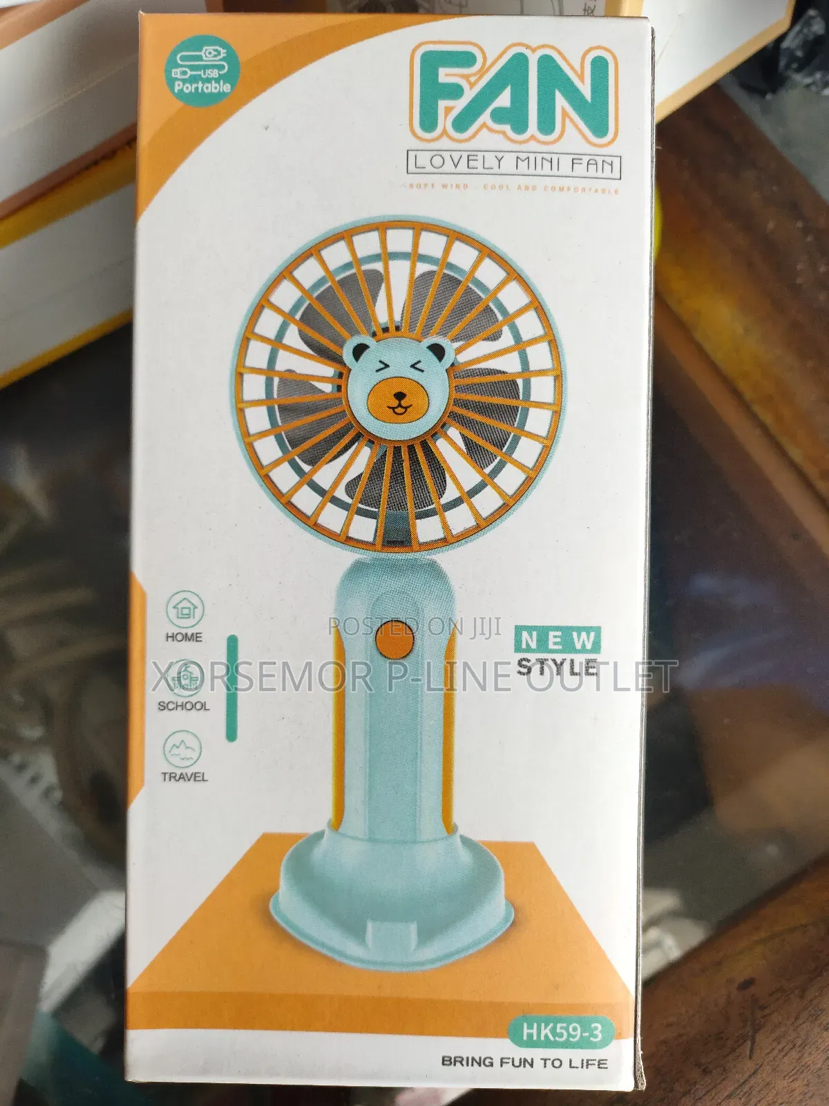 Hk59-3 Portable Fan