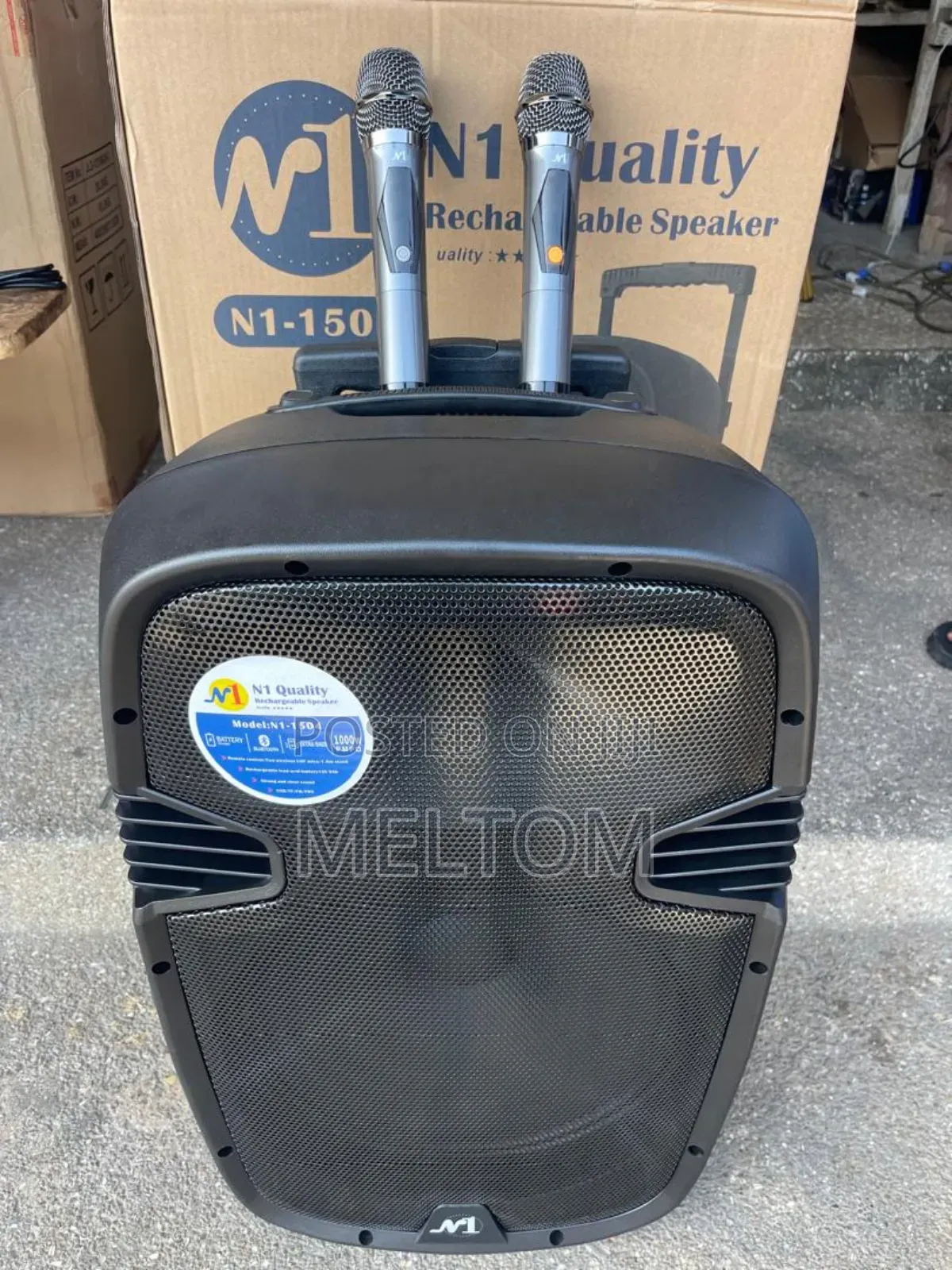 N1 Quality 15inches Rechargeable Speaker