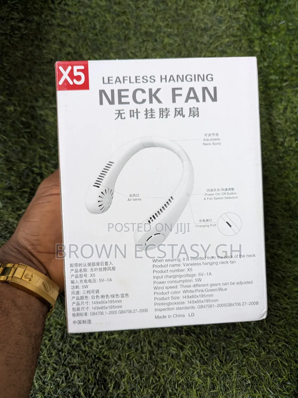 Neck Fan (High Speed)
