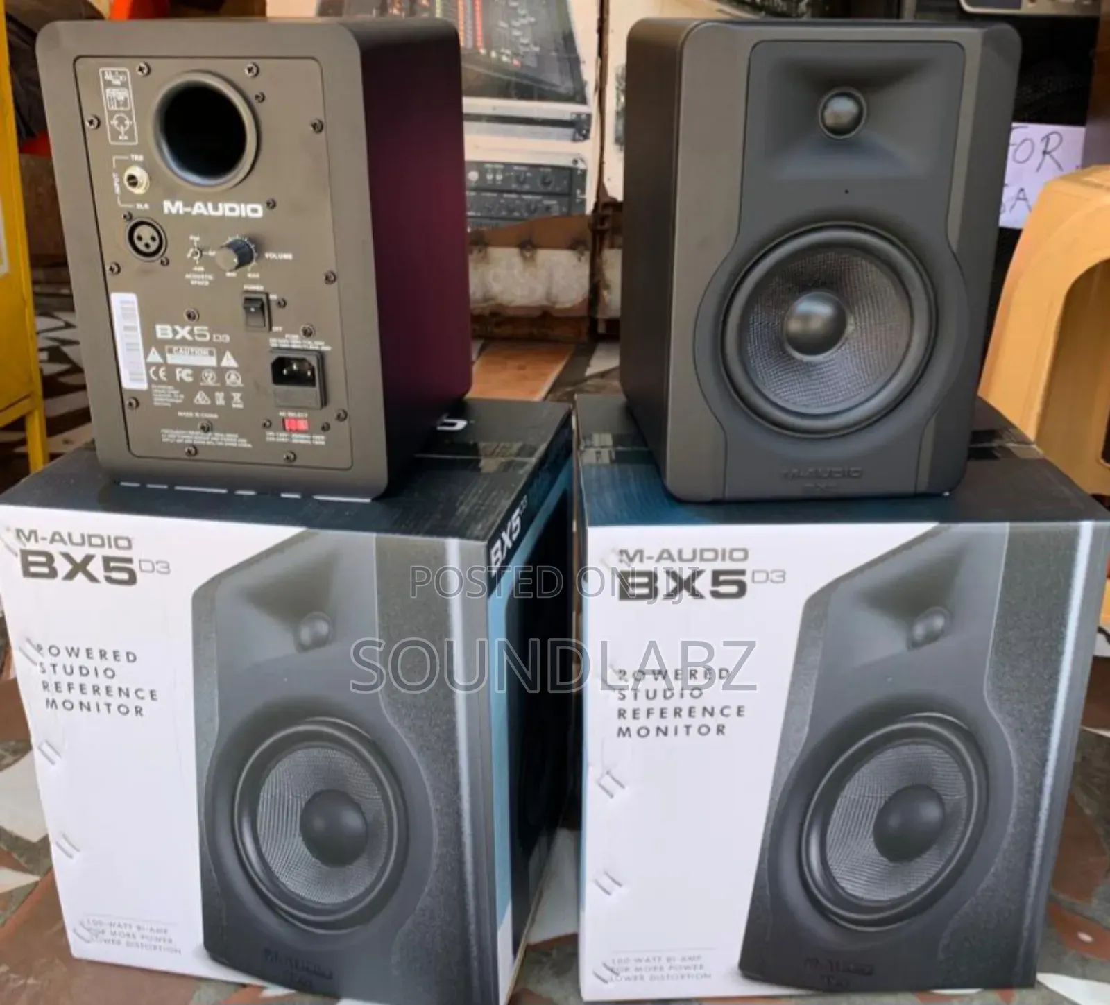 M-audio Bx5 D3 Powered Studio Reference Monitors