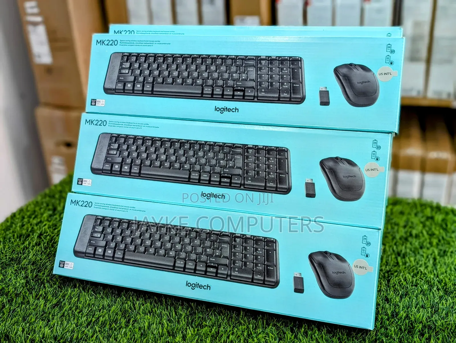 Original Logitech Combo Mk220
12 Months Warranty