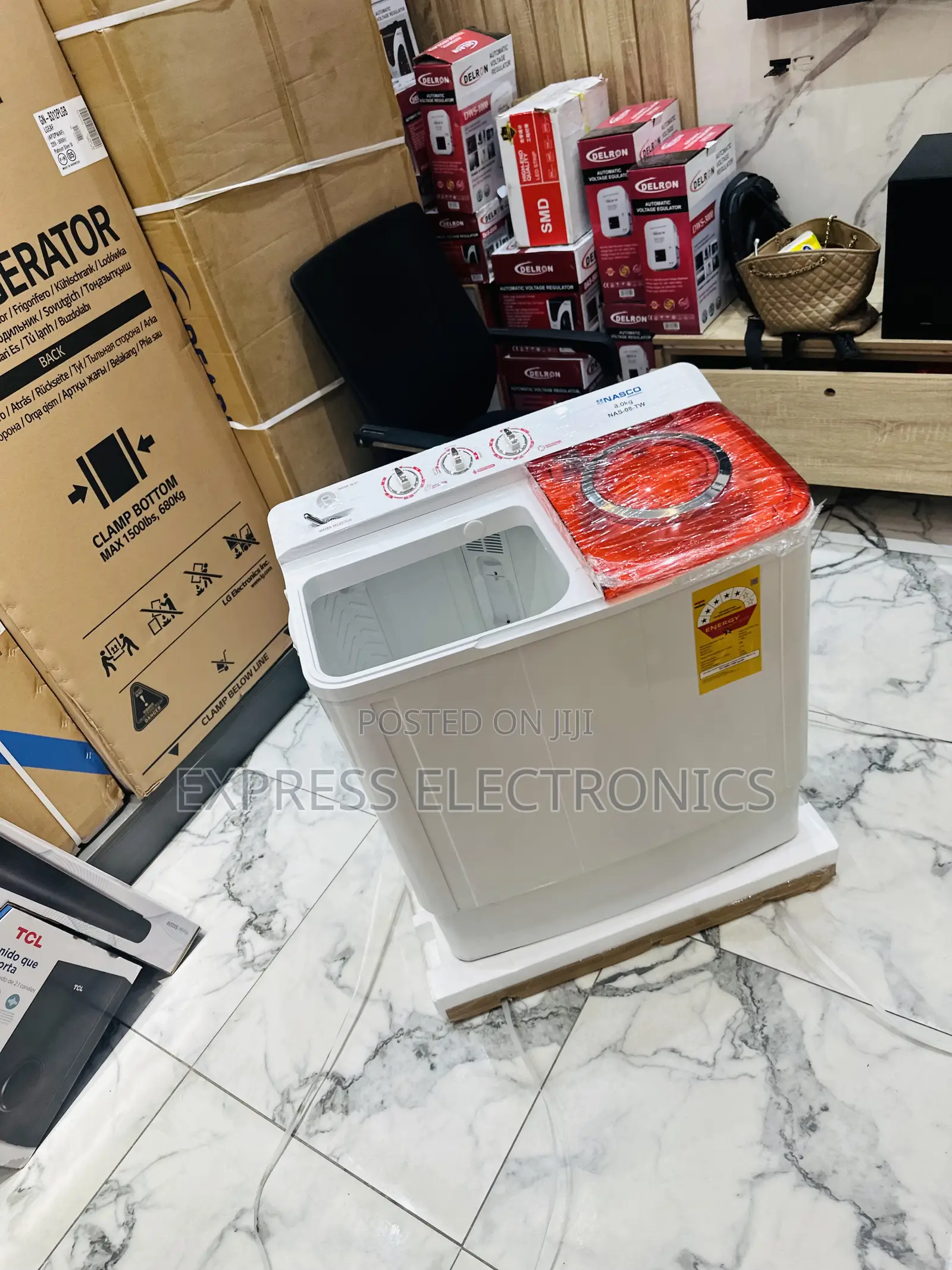 Hand Wash Wave Effects 8kg Topload Nasco Semi Automatic
