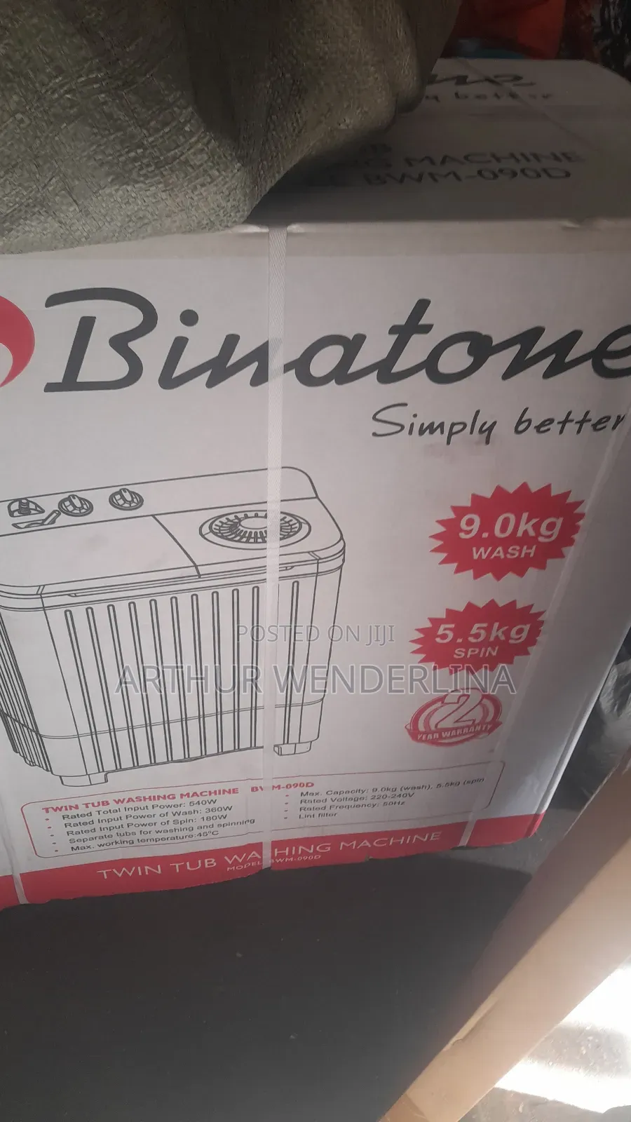Binatone Washing Machine