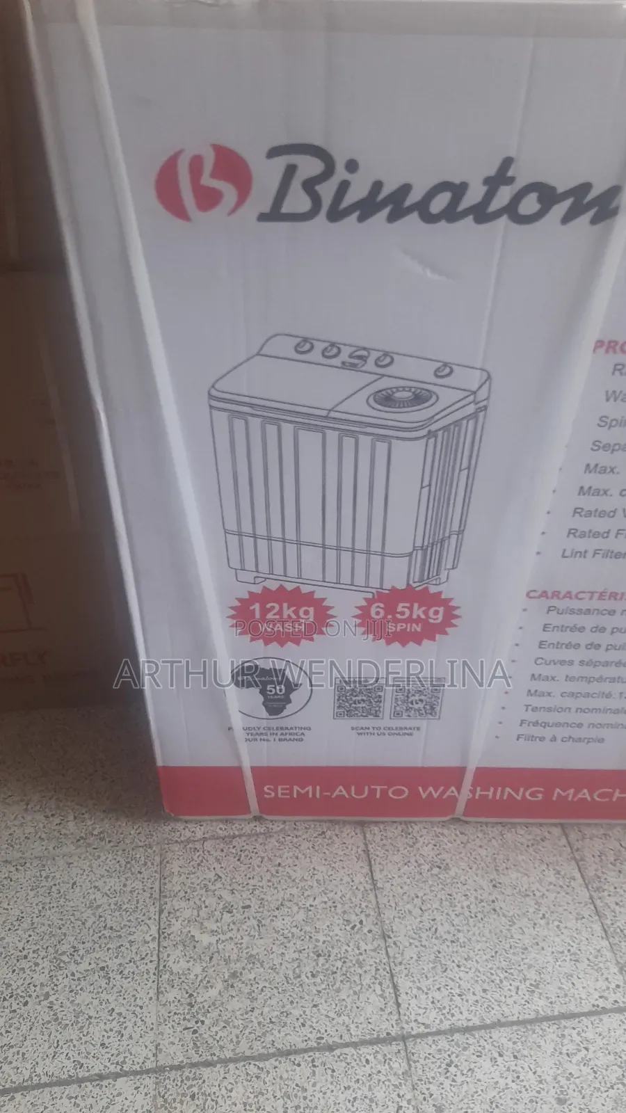 Binatone Washing Machine