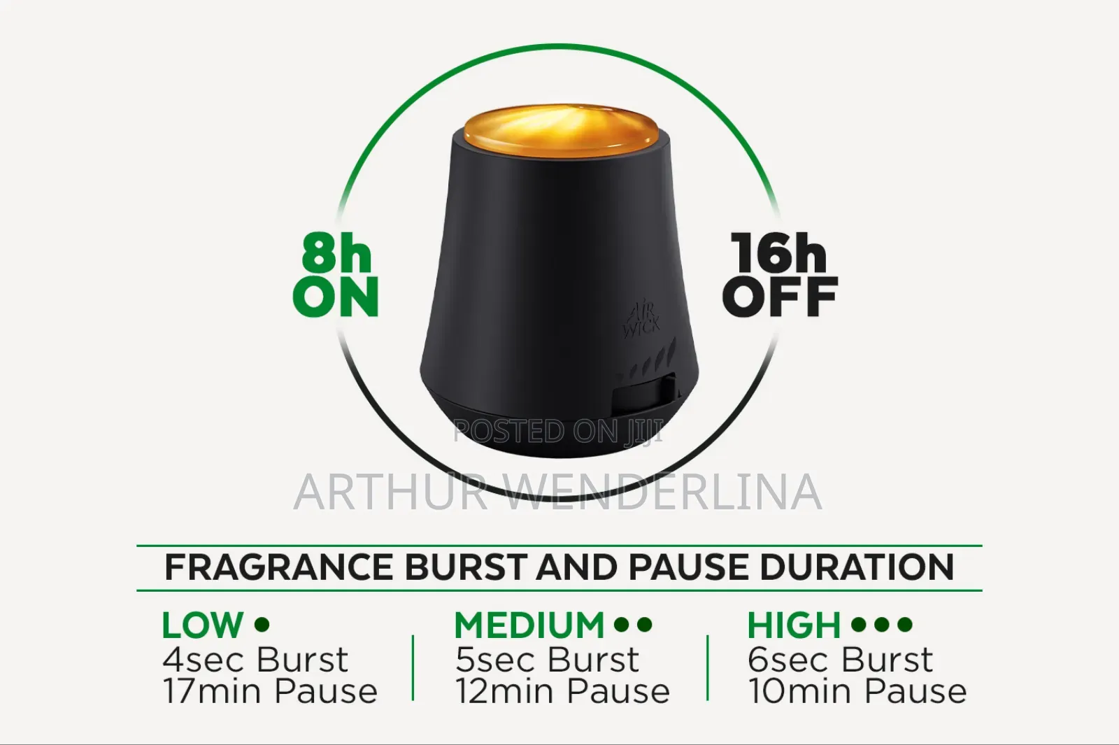 Poweful Airwick Diffuser With Oil