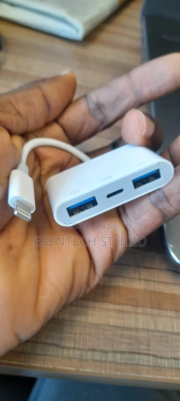 iPhone Lighting To Usb Otg Conveter 2 Usb Ports