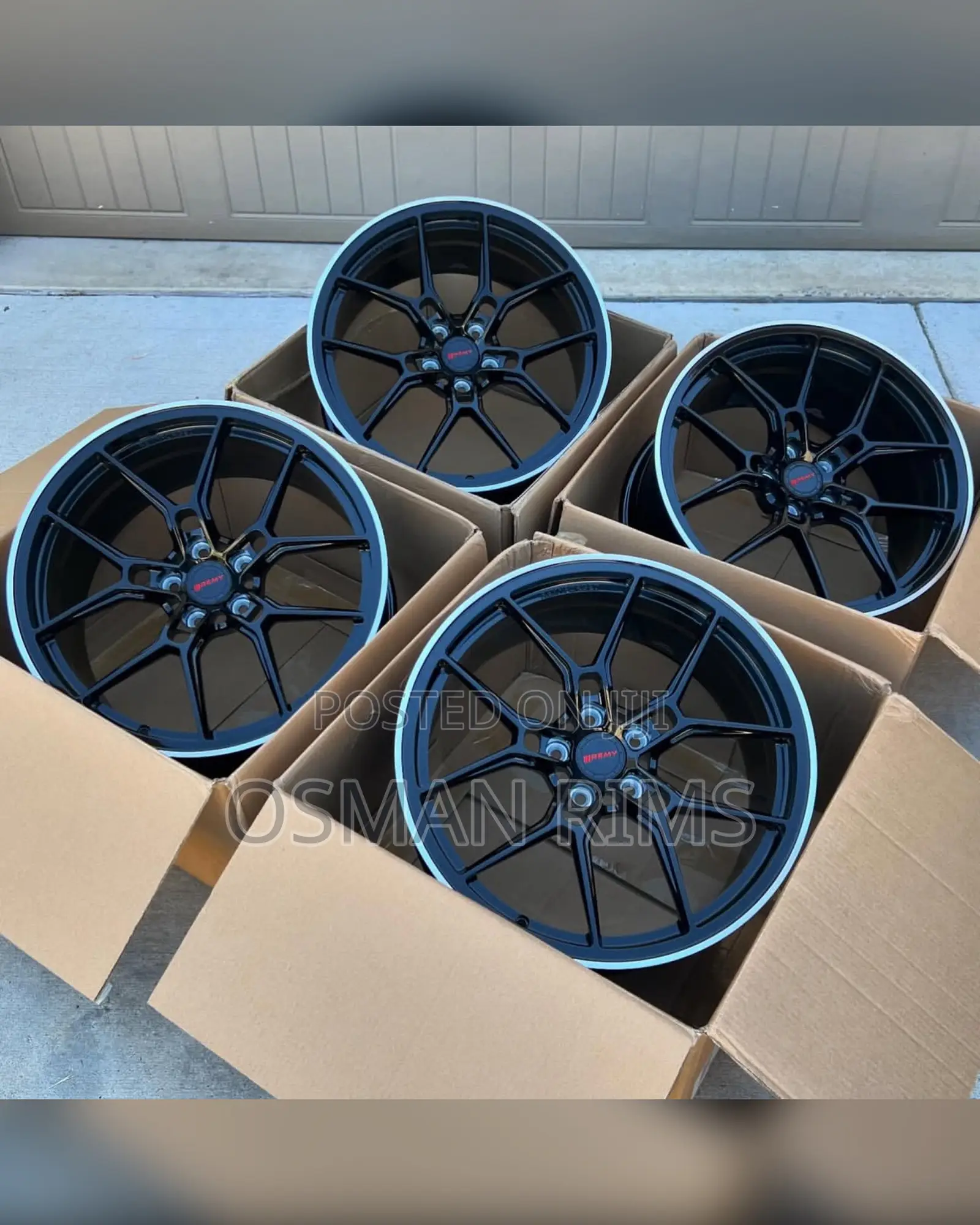 Black Corolla Rim 17 Brand New