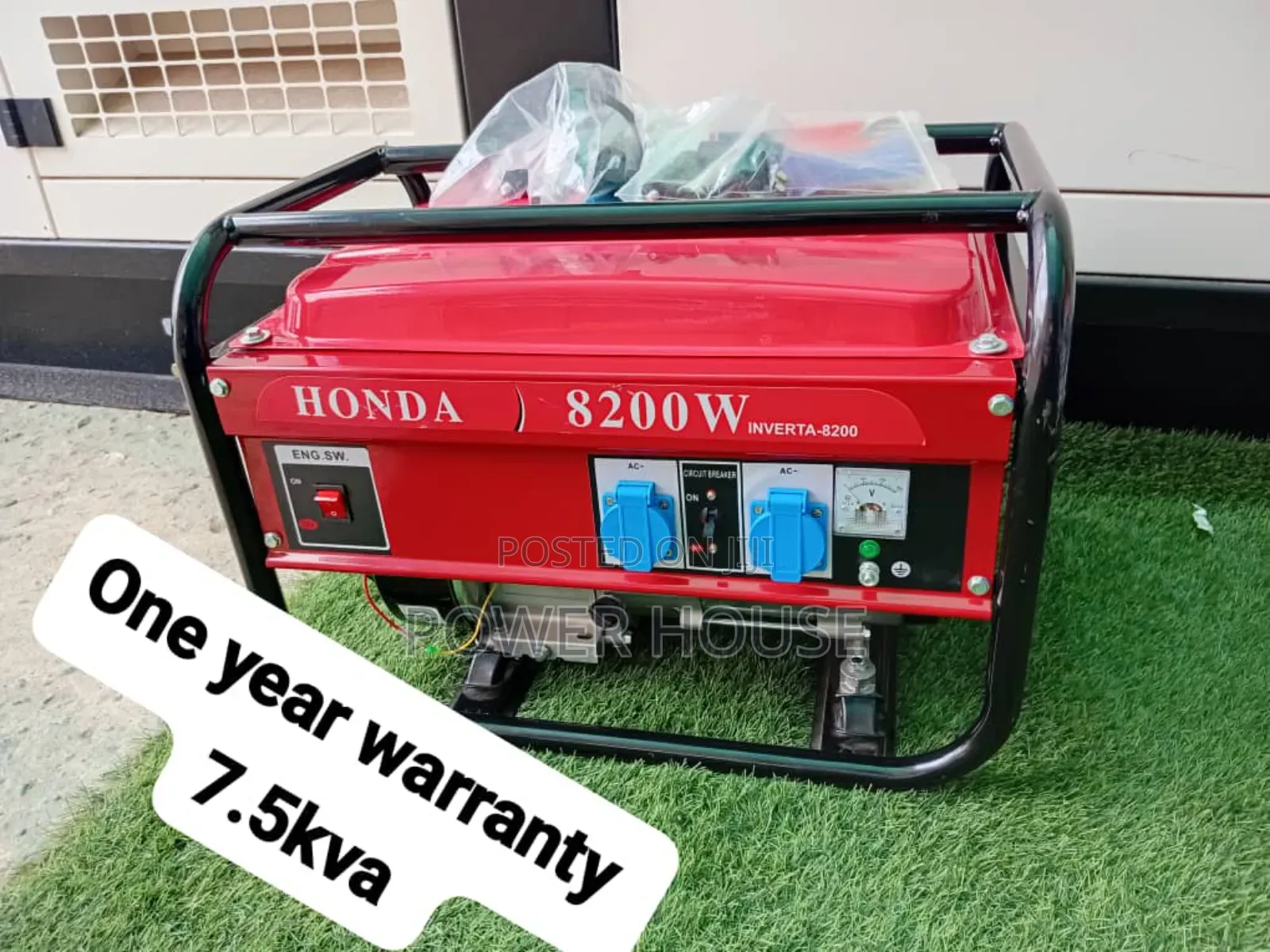 Switch Mode Honda Petrol Genset 7.5kva Pull Start Honda
