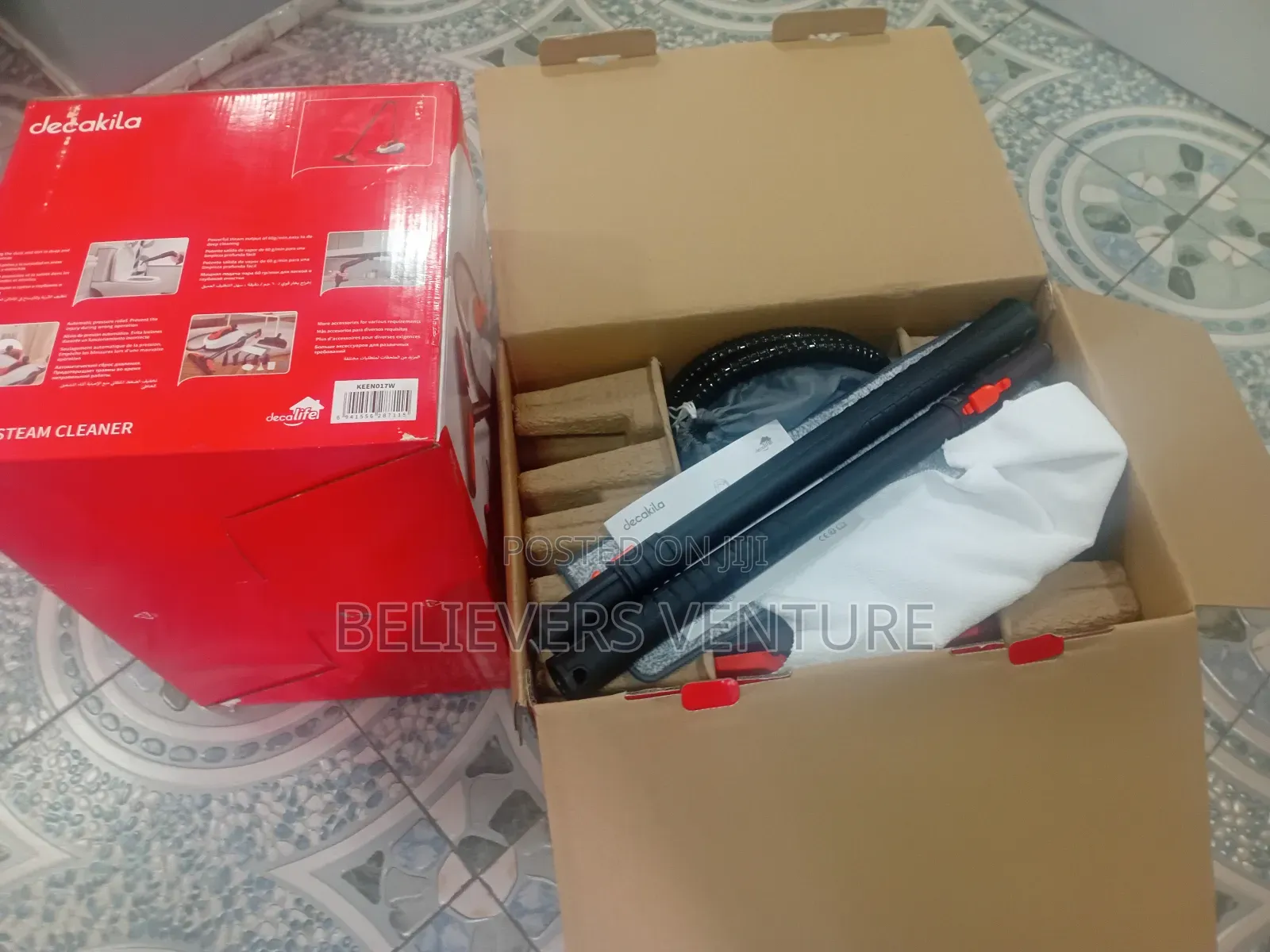 Decakila Technology Steam Cleaner 1800w Keeno17w Cleaner
