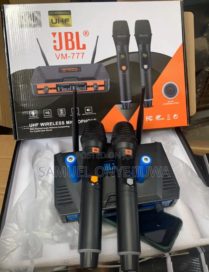 JBL Wireless Microphone Vm-777