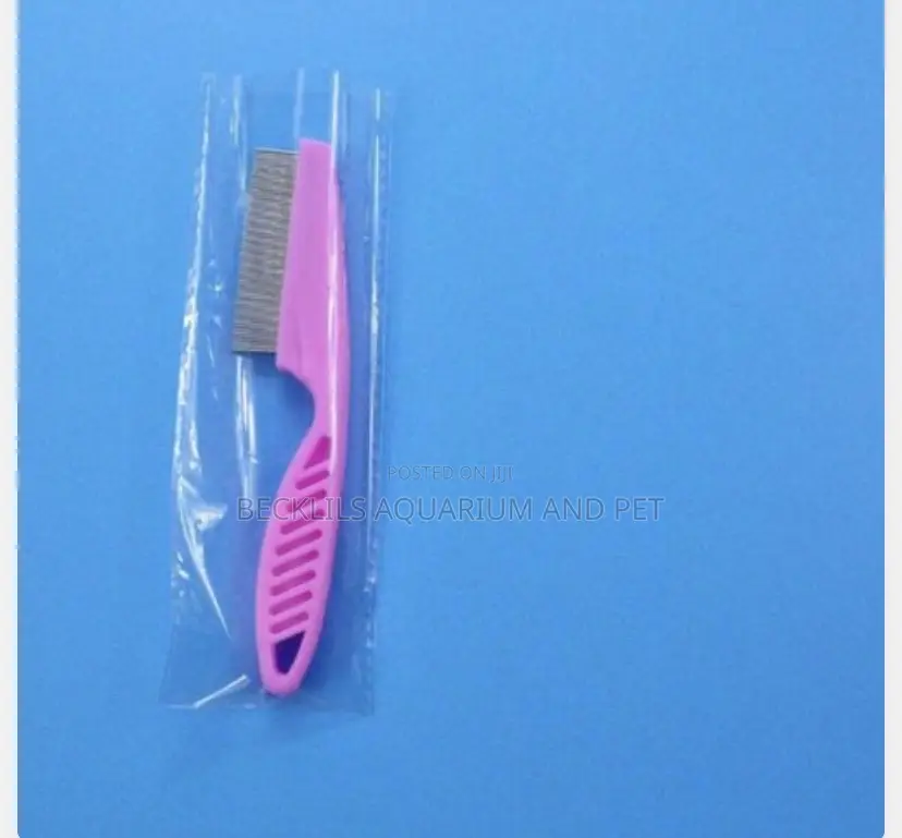 Metallic Dog Brush for Lice