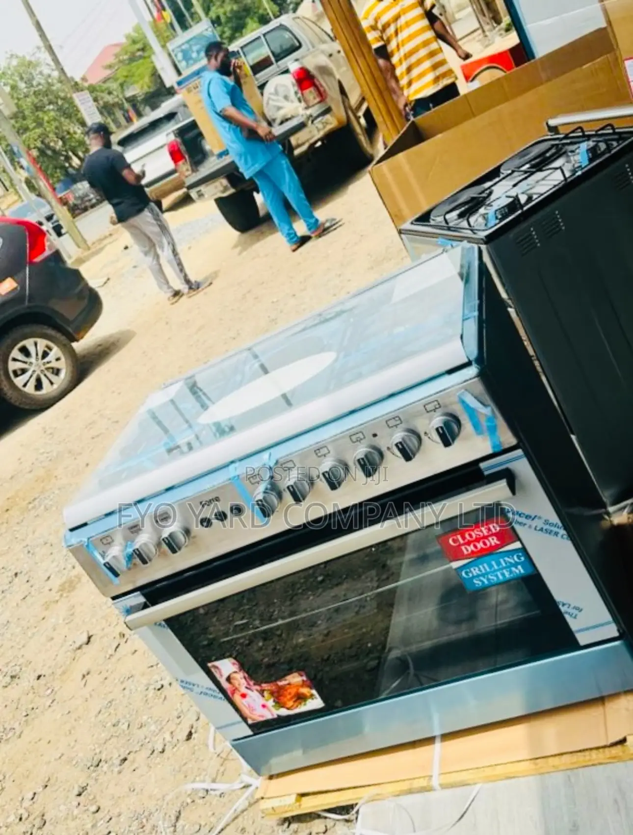 Electric 2/ Gas 4 Ferre 6 Burning Auto Ignition Cooker
