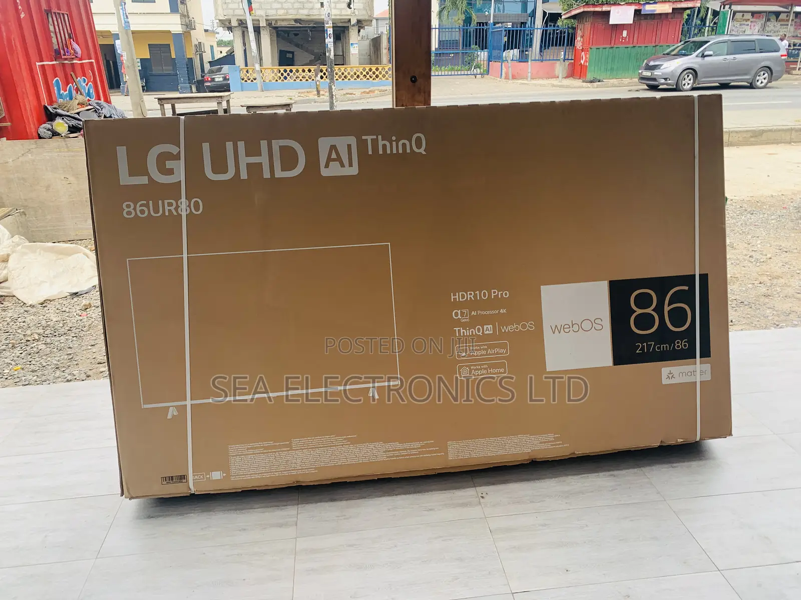 Lg 86-Inch Uhd Smart Led Tv 86ur80; Webos Built-in Wi-Fi