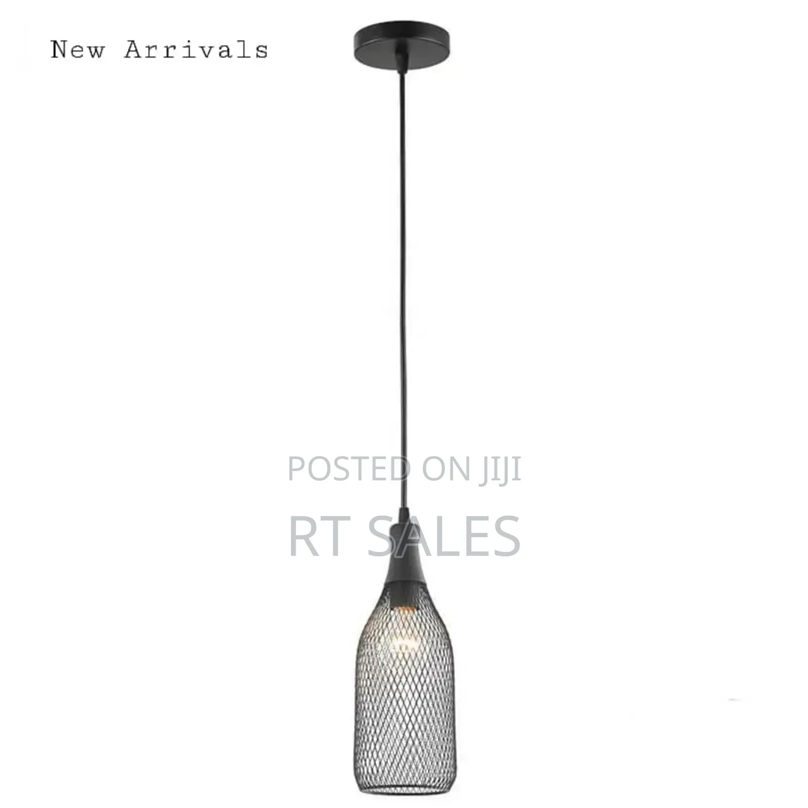 Bottle Design Single Ceiling Pendant Light