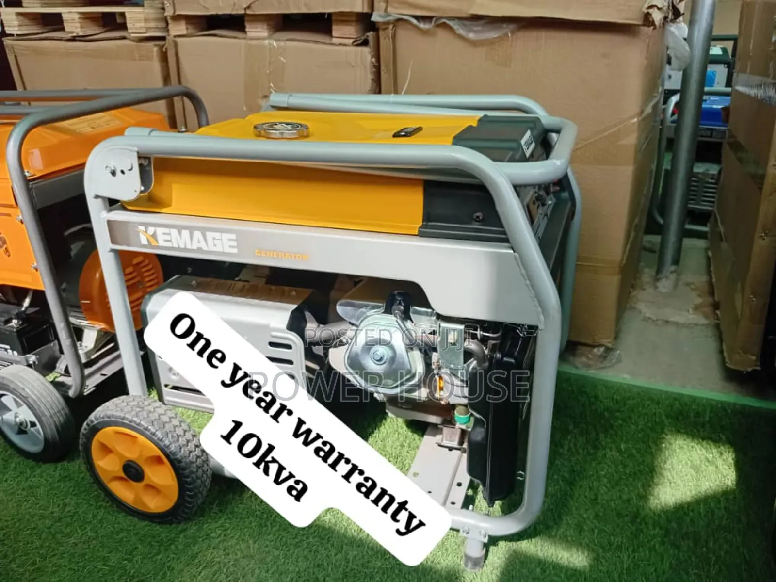 Remote Control 10kva Kemage Petrol Generator Keystart 10kva