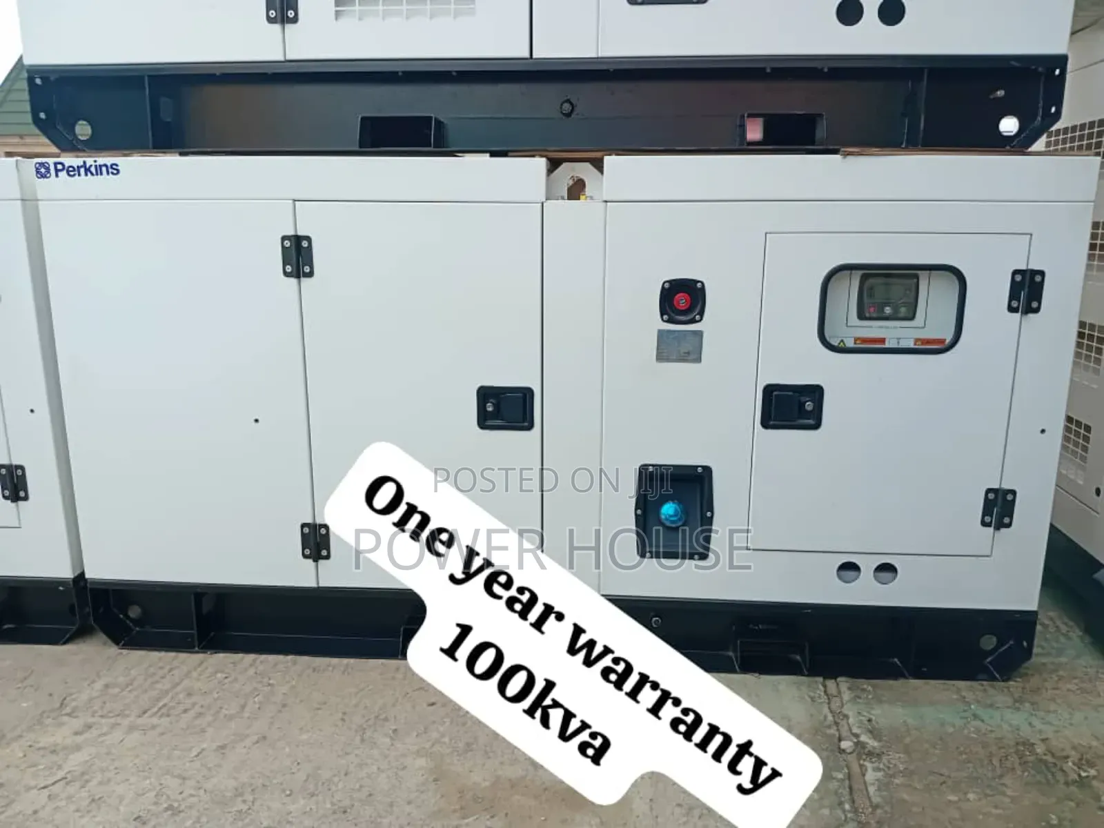 Semi Automatic Start 100kva Perkins Diesel Generator 100kva