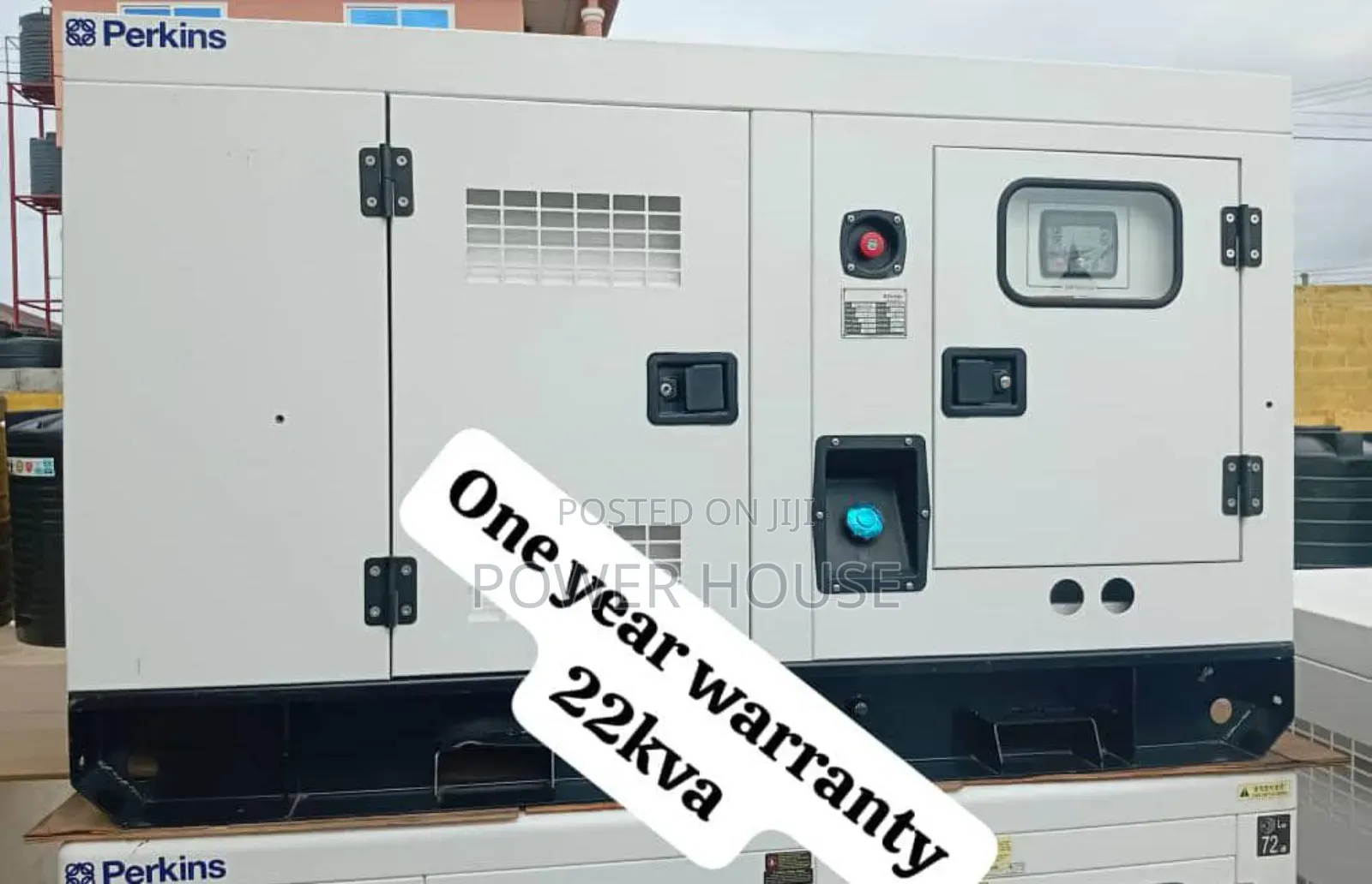 Semi Automatic Start 22kva Perkins Diesel Generator 22kva Uk