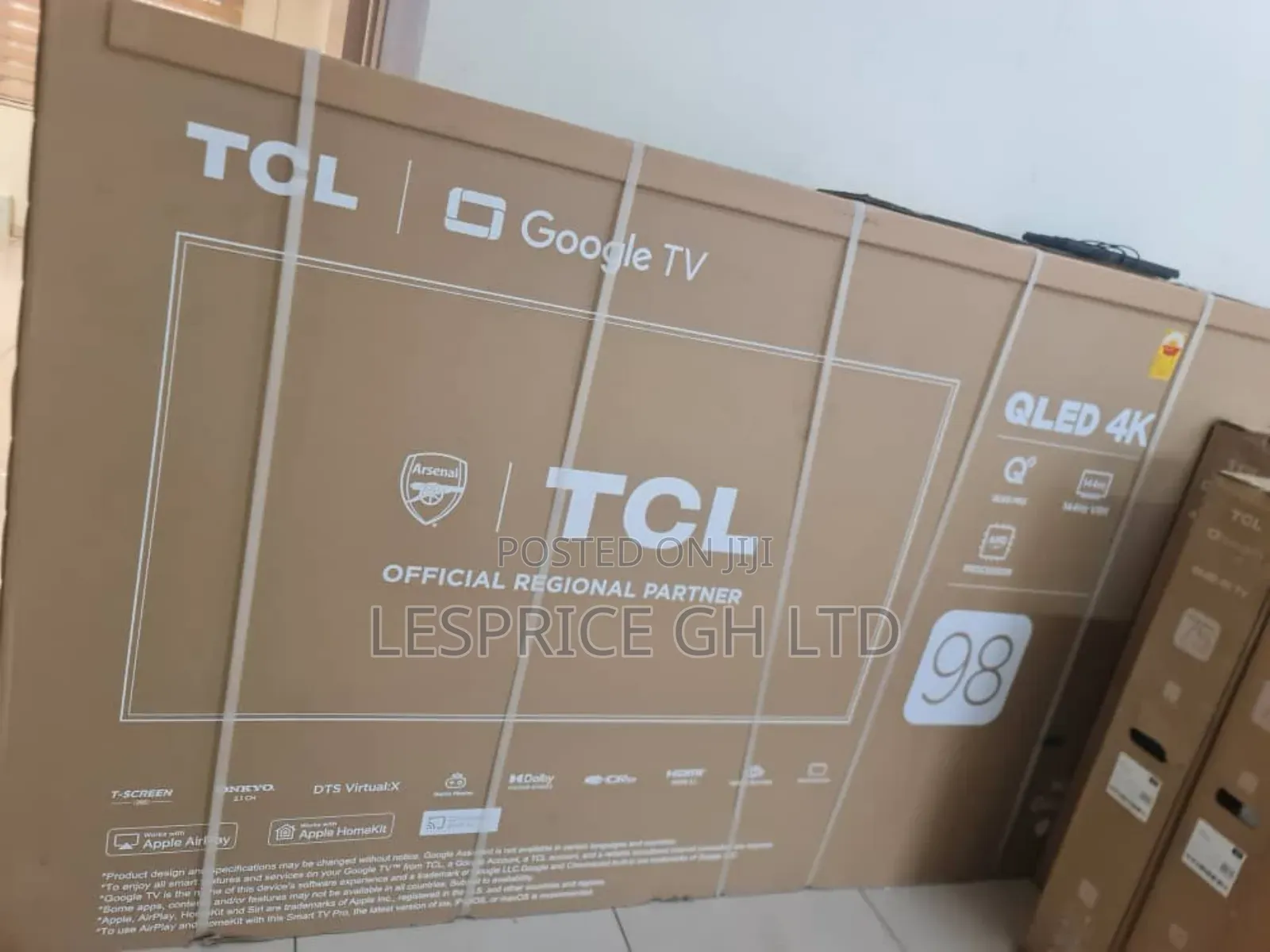 TCL 98" Android Tv: Endless Apps!