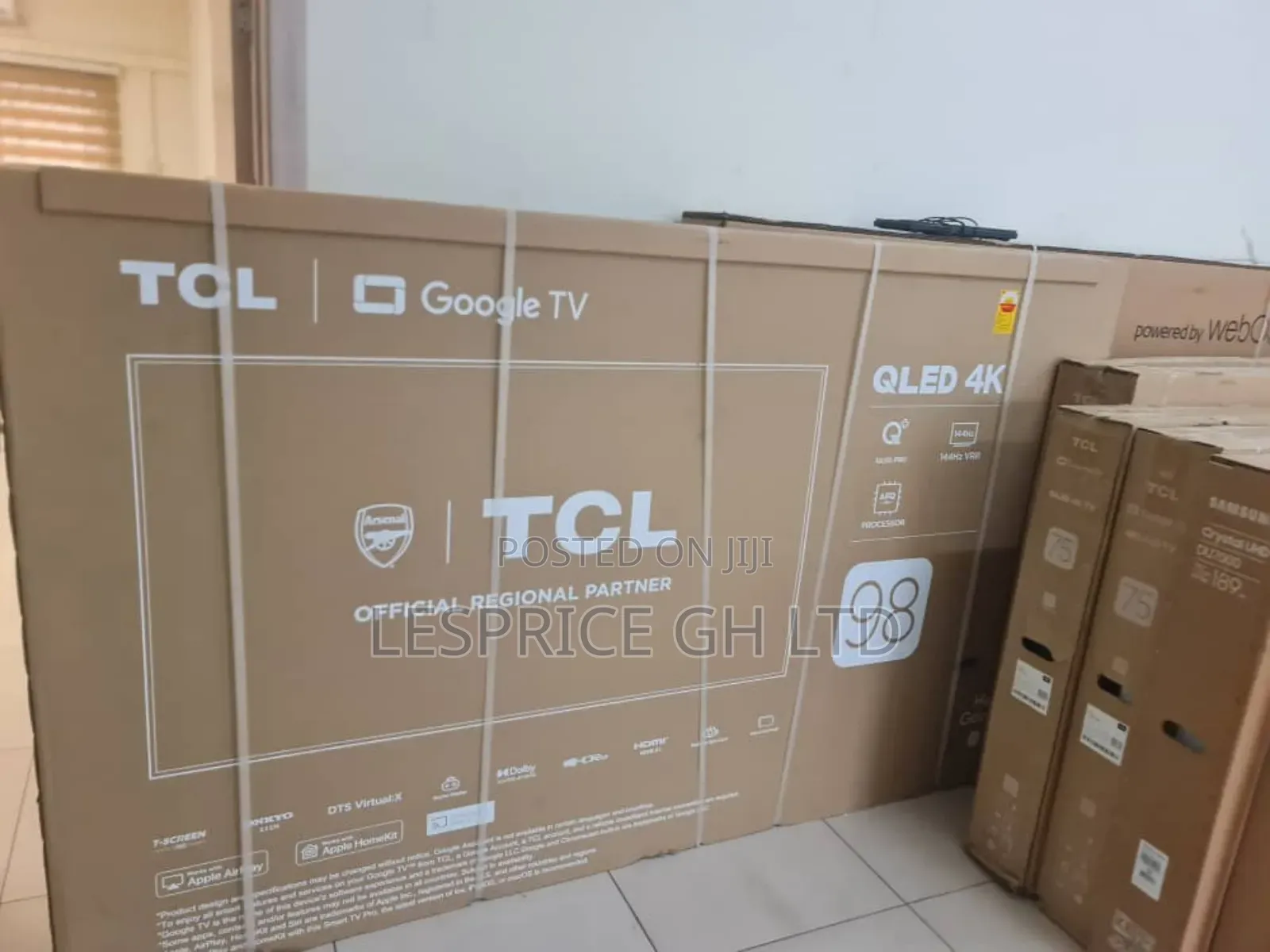 TCL 98" Android Tv: Endless Apps!