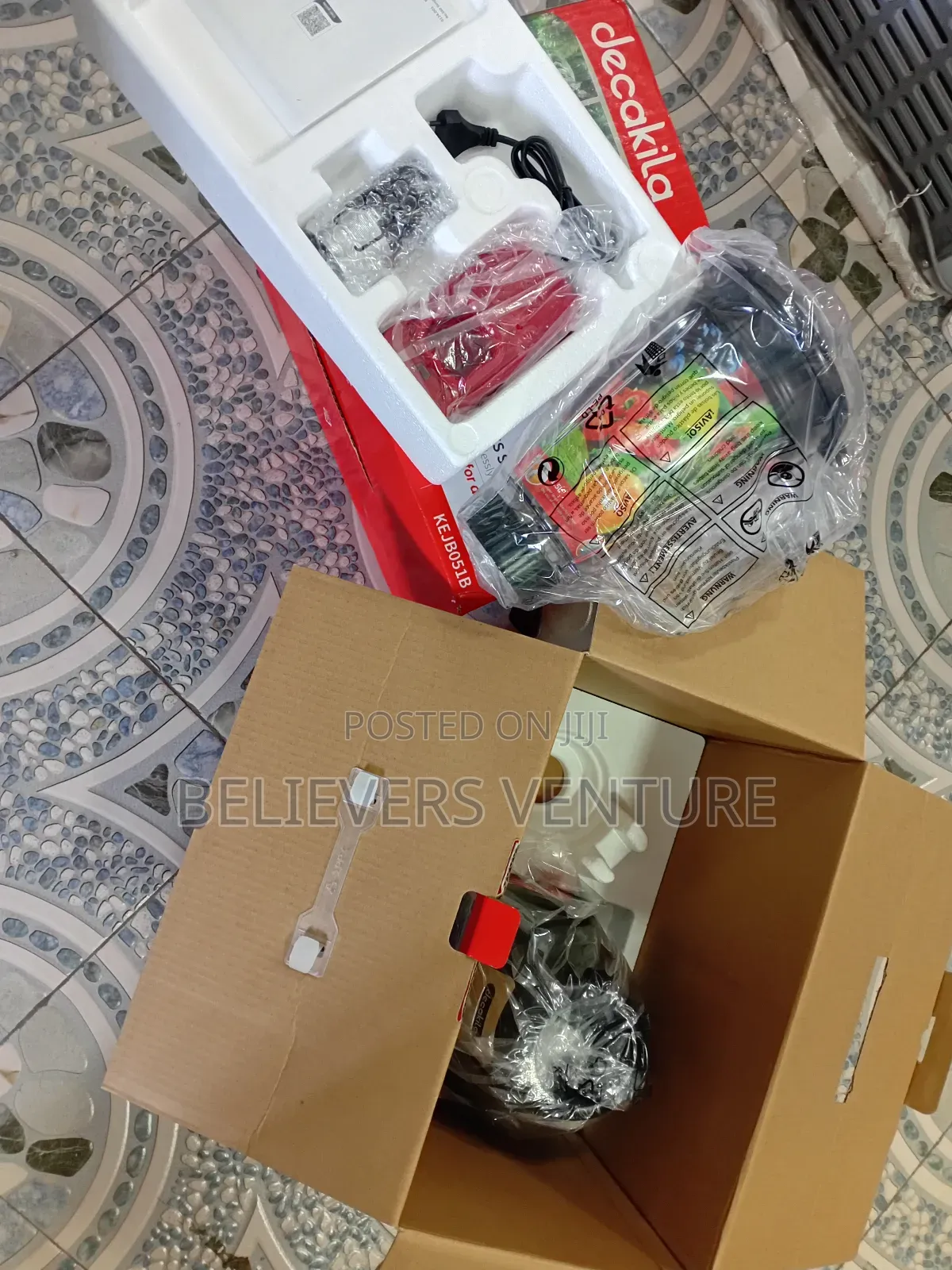Decaset Durable Blender Decakila Stainless 4 Blade Blender