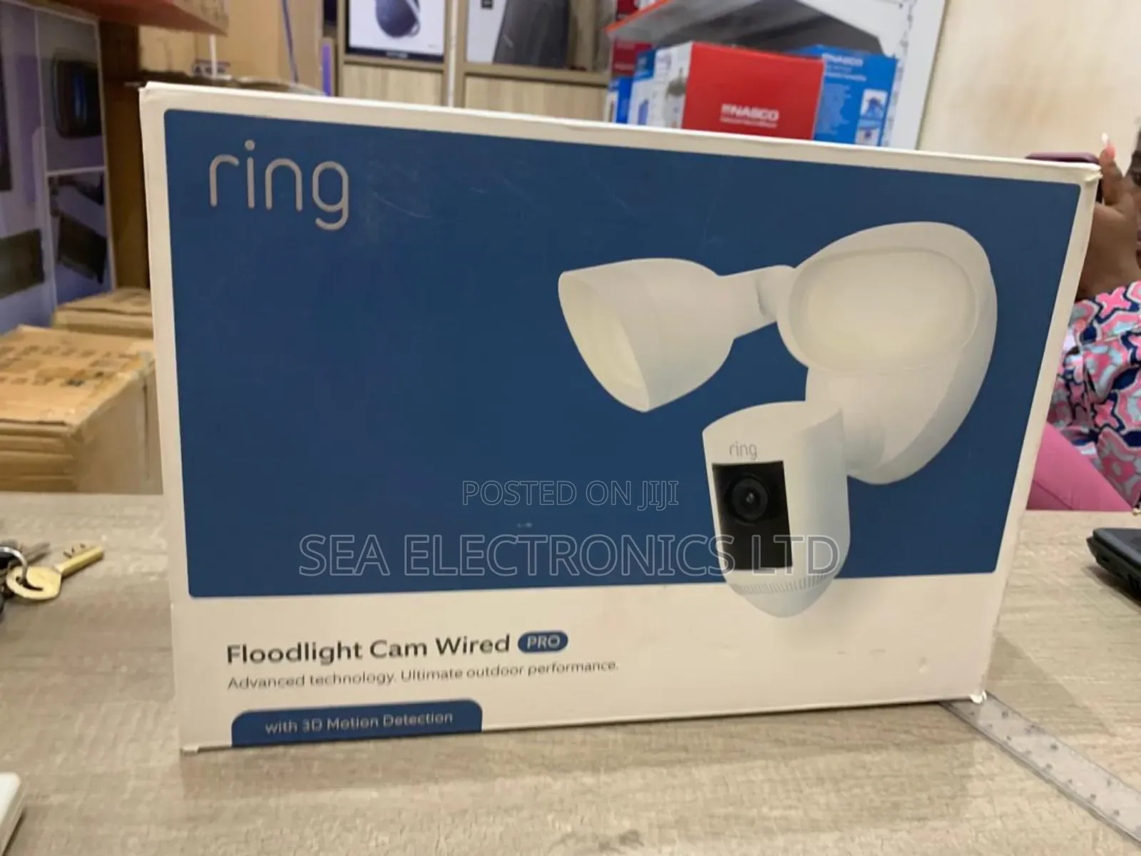Cam Wired Pro With 3d Motion Detection Nicely Packaged 