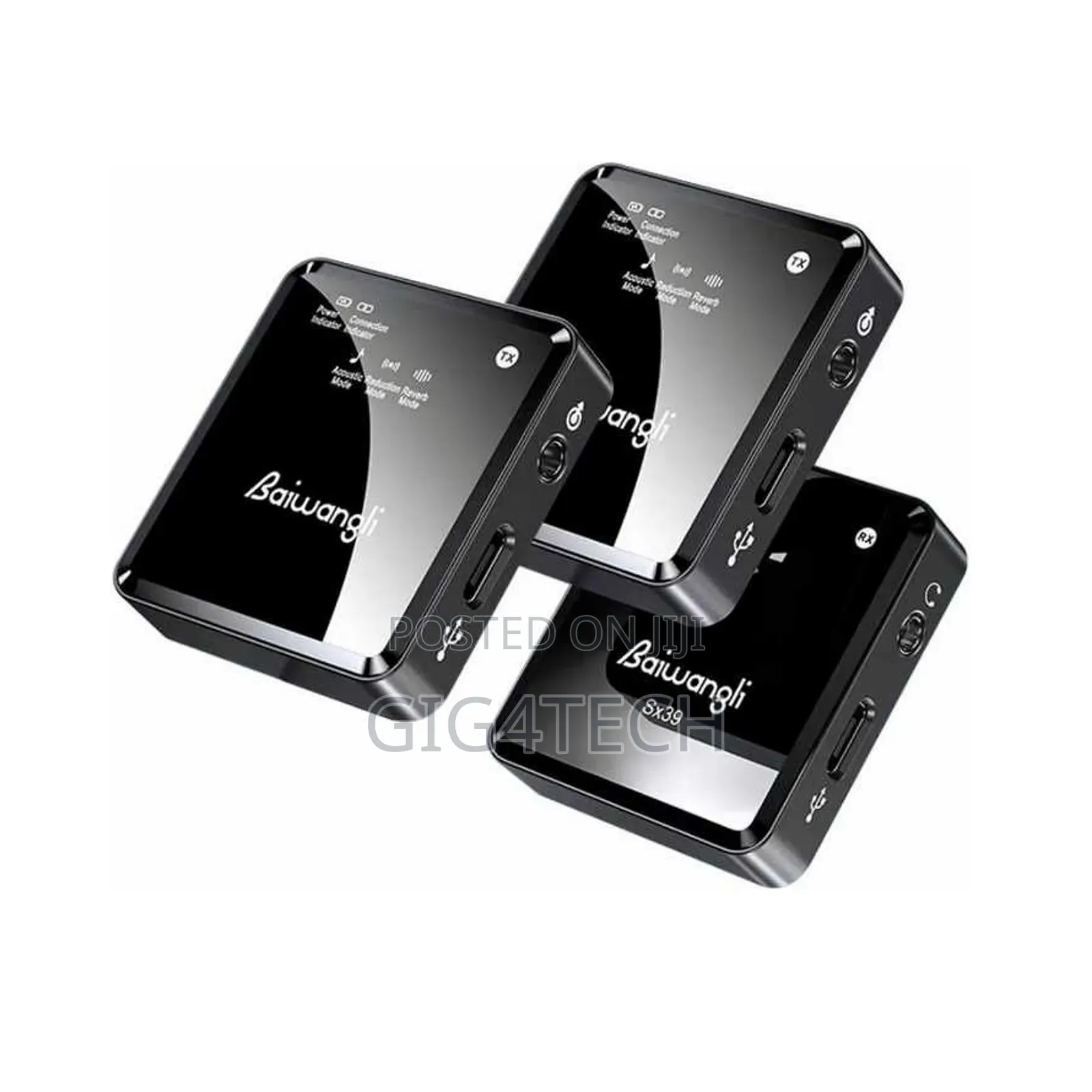 Baiwangli Sx39 Wireless Microphone With Noise Cancellation