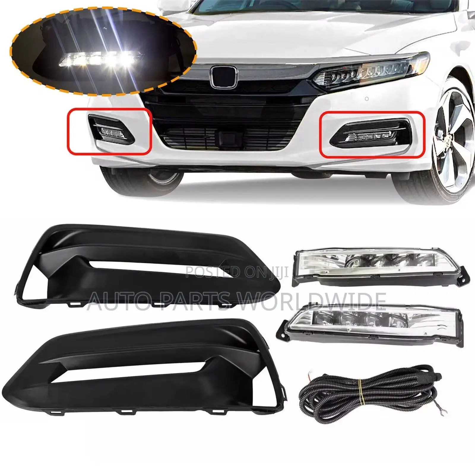 Honda Accord Foglights Covers 2018-2022
