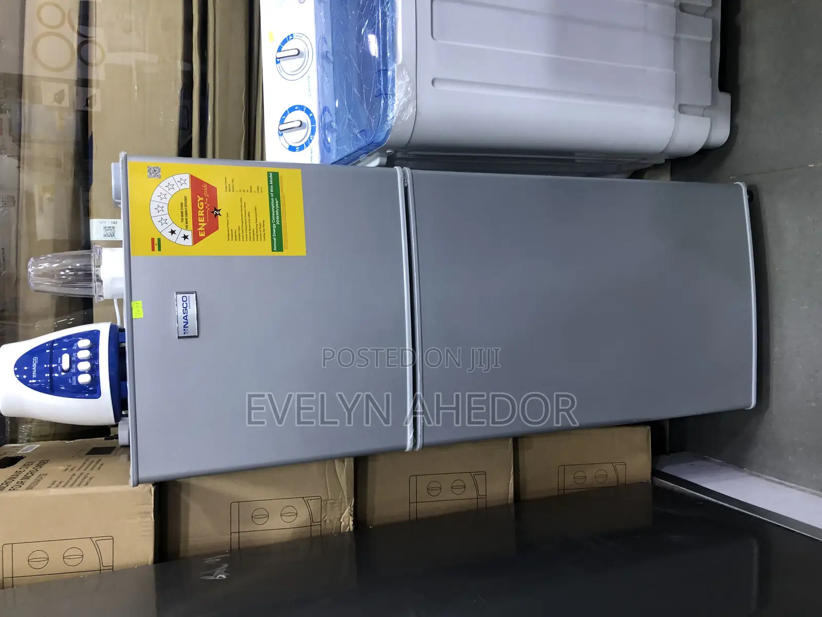 Smart Nasco Top Freezer 112 Liters