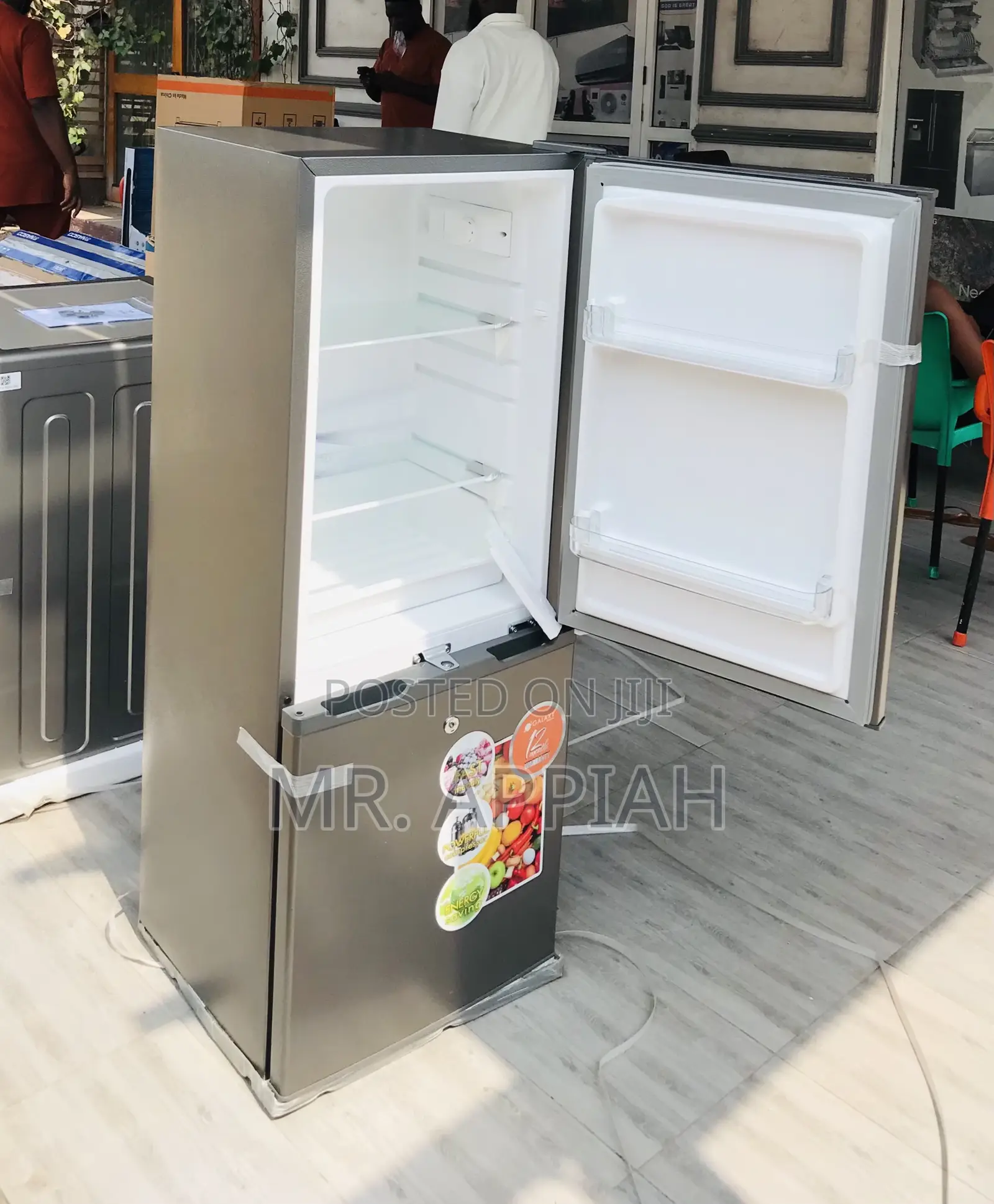 Get Latest Galaxy 200tm Bottom Freezer Fridge,Gray