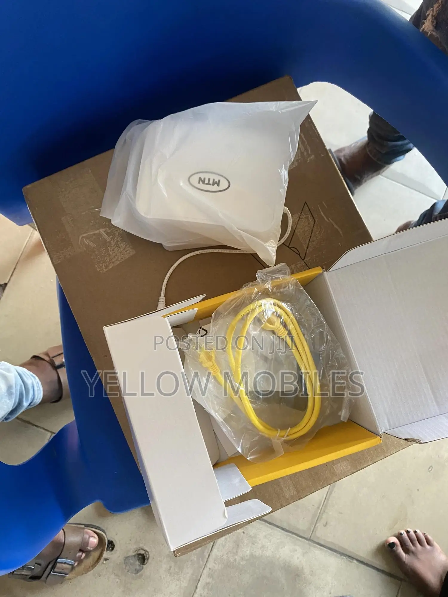 MTN Universal Broadband 4g Router + Backup Battery