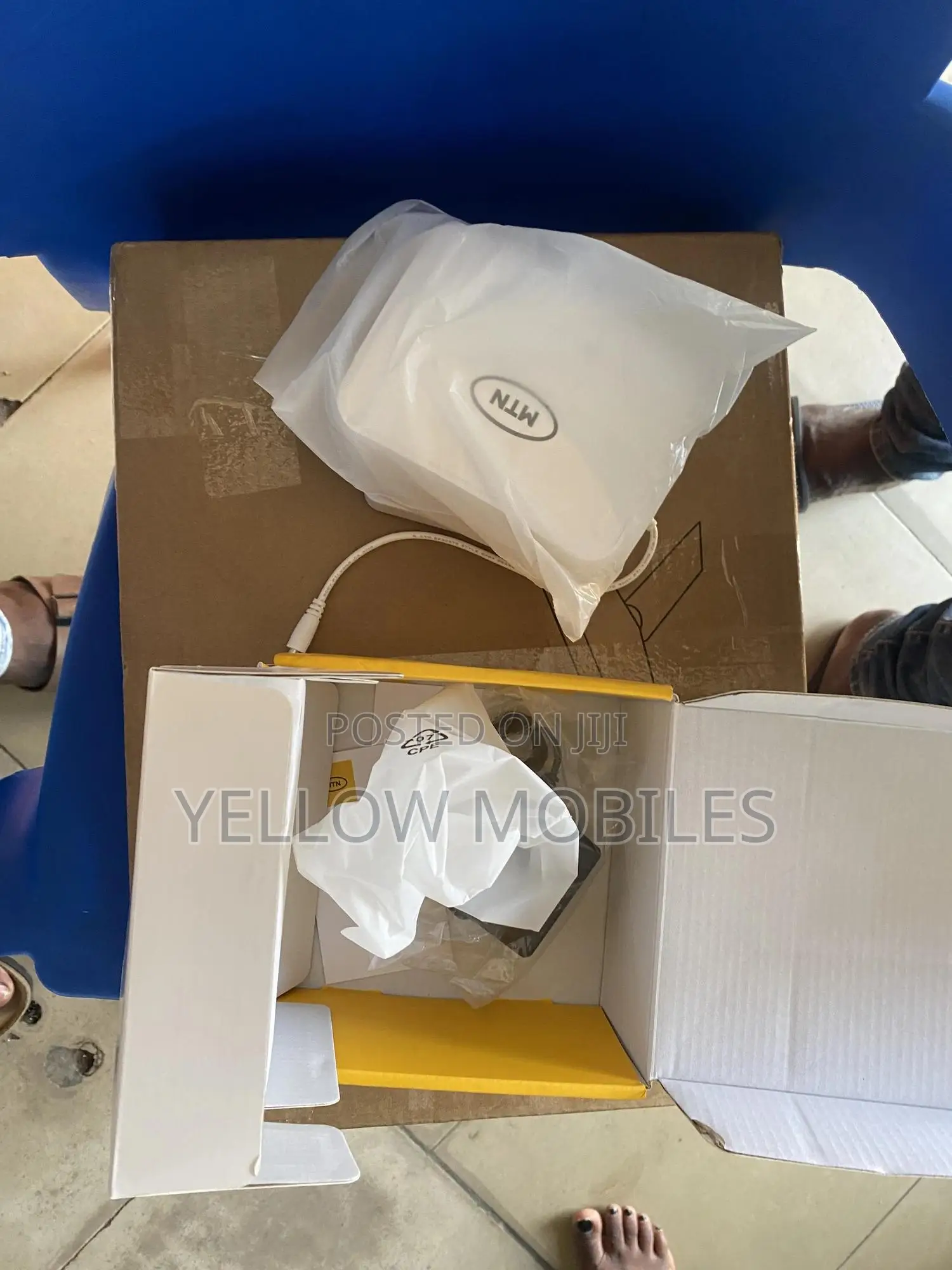 MTN Universal Broadband 4g Router + Backup Battery
