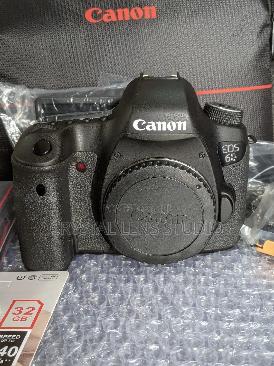 99% New Canon 6d With Bag and Free Sd Card