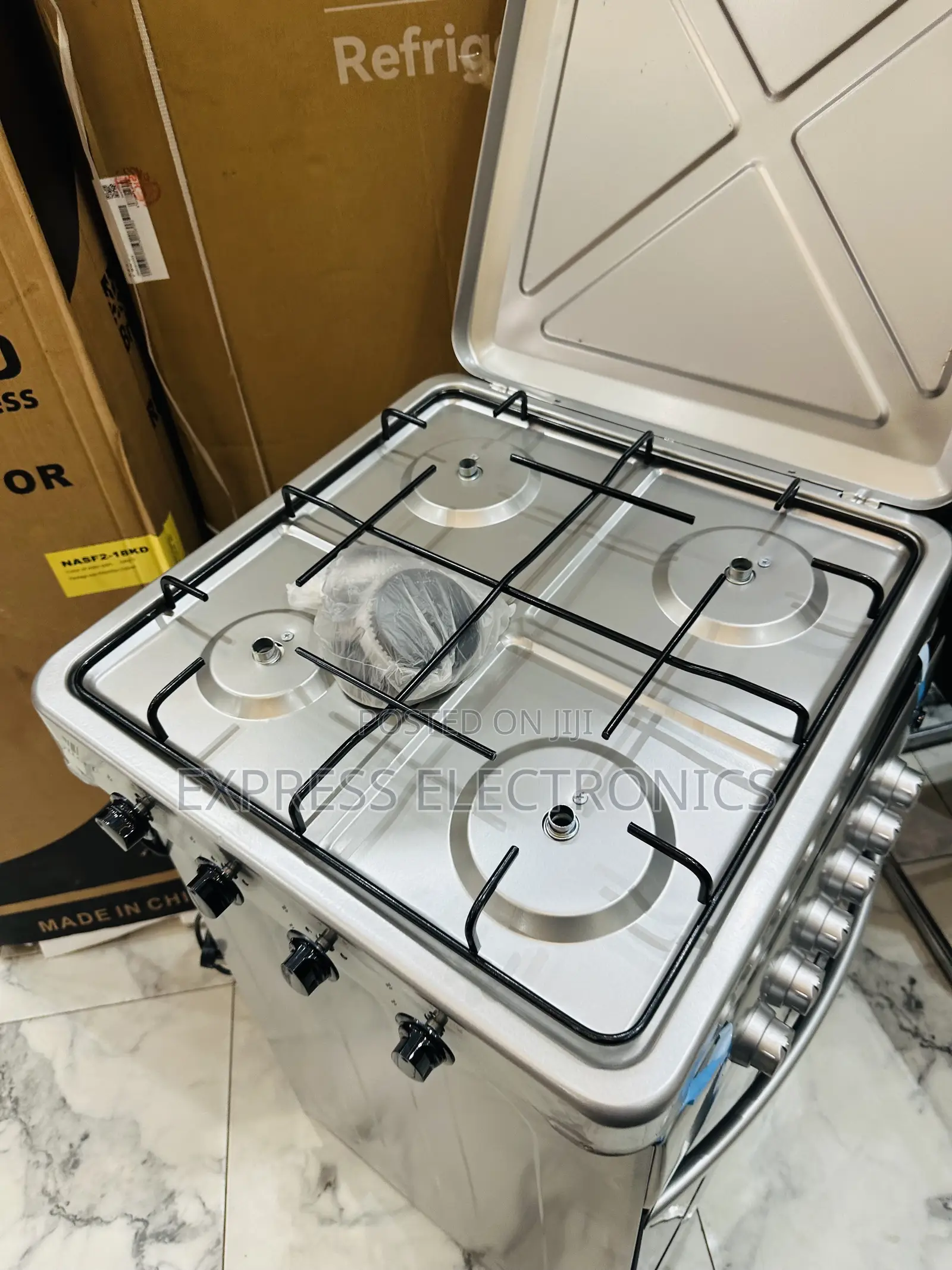 Locate Us at Adabraka for Yucel Table Top 4burner Gas Cooker
