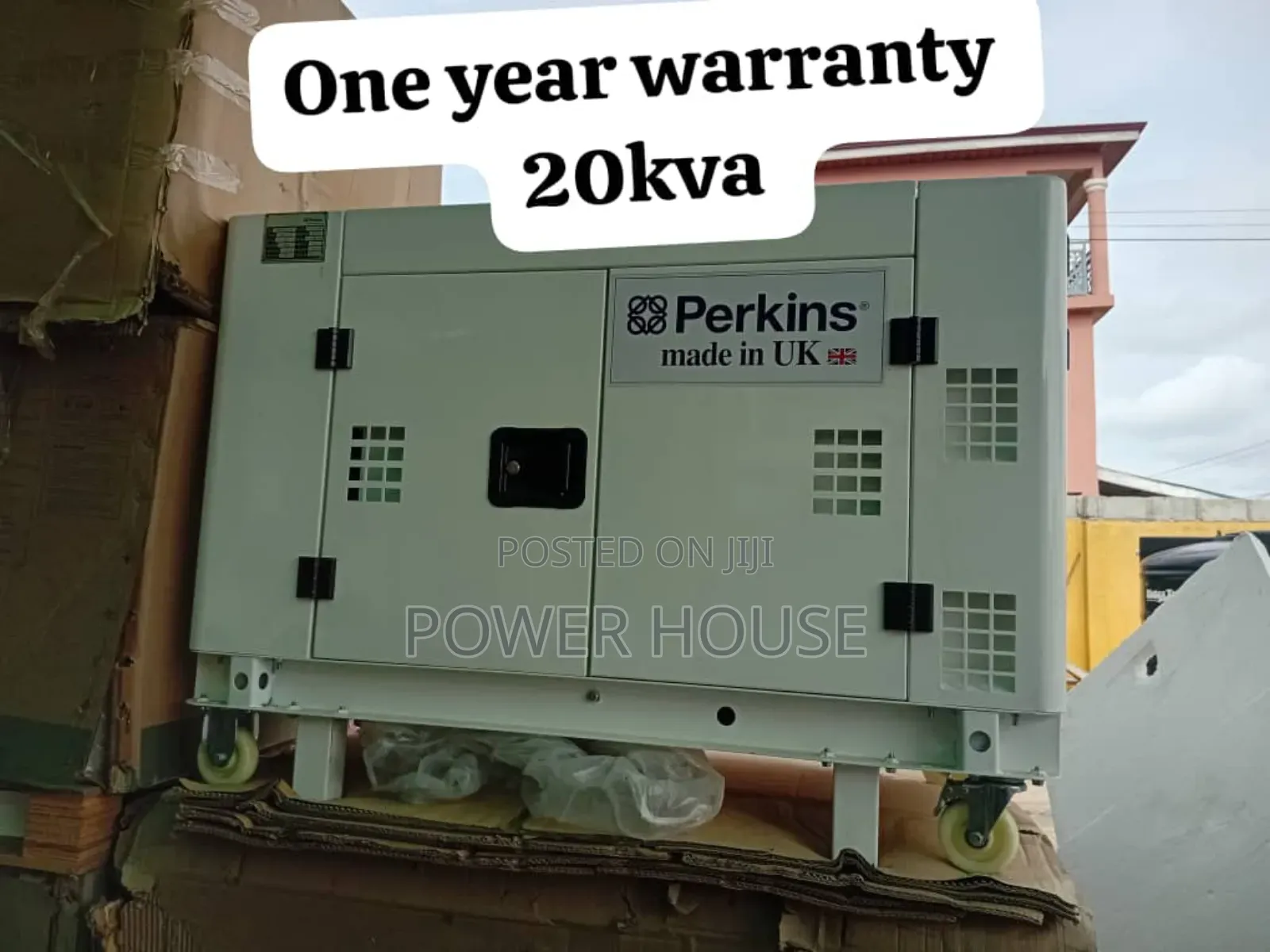 Made in Uk Perkins 20kva 18000watts Diesel Genset Silent Uk