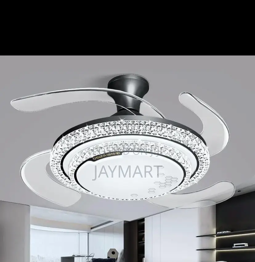 Crystal Fanlight With Remote Control