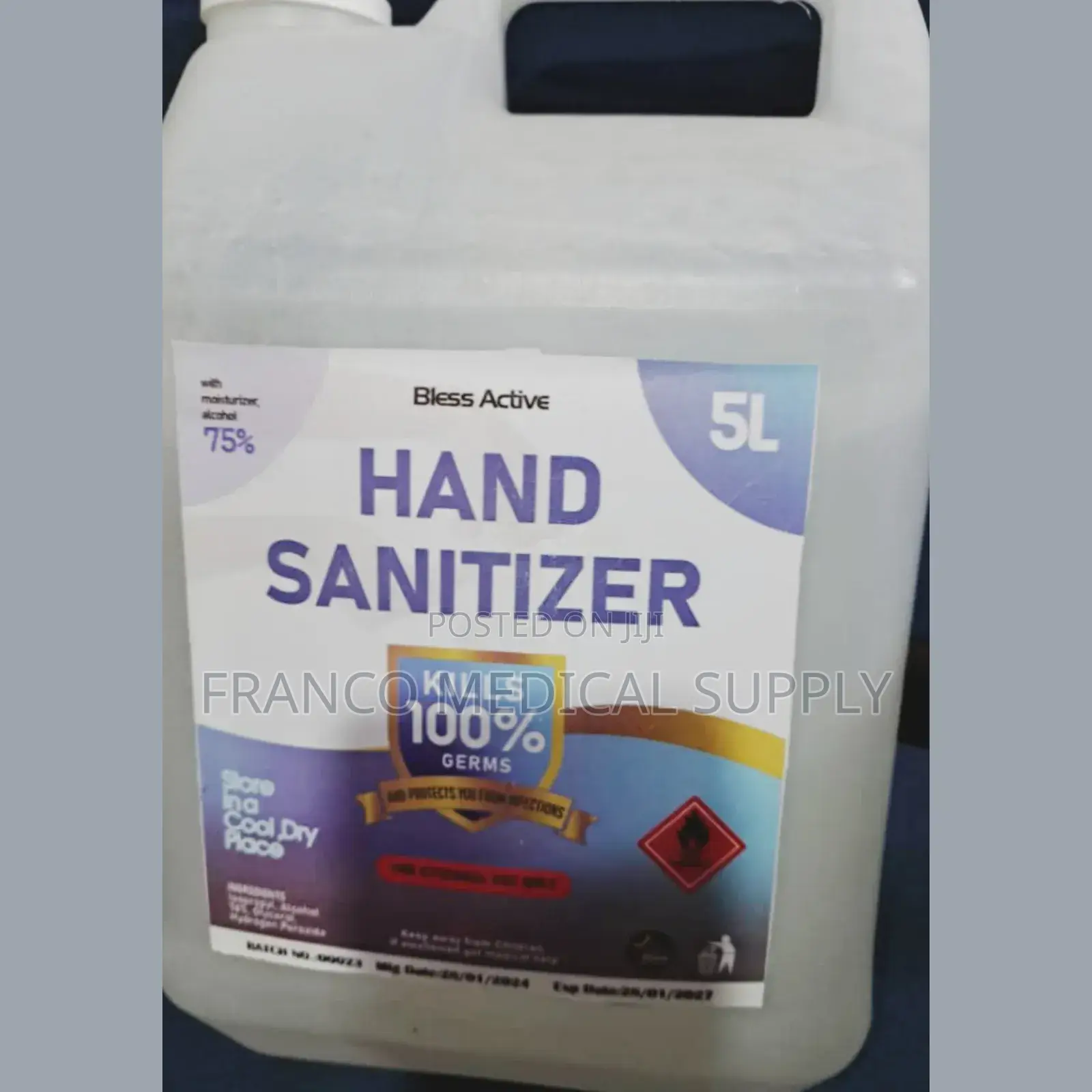 Hand Sanitizer 5 Litres