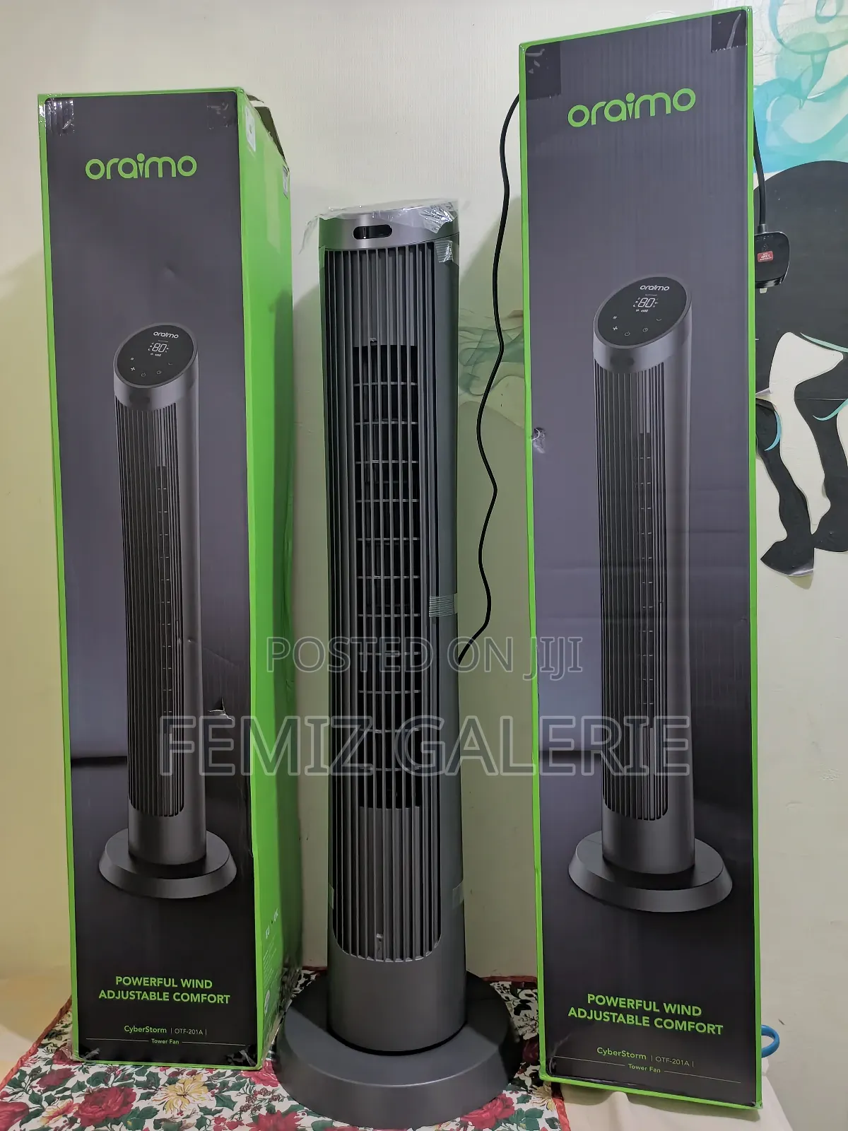 Oraimo Cyberstorm 40 Inch 50w Tower Fan