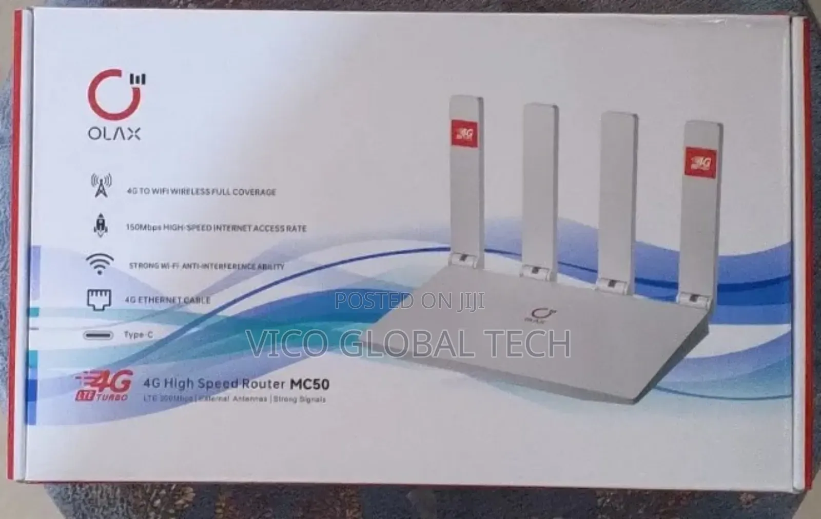 Olax Mc50 4g High Speed Router