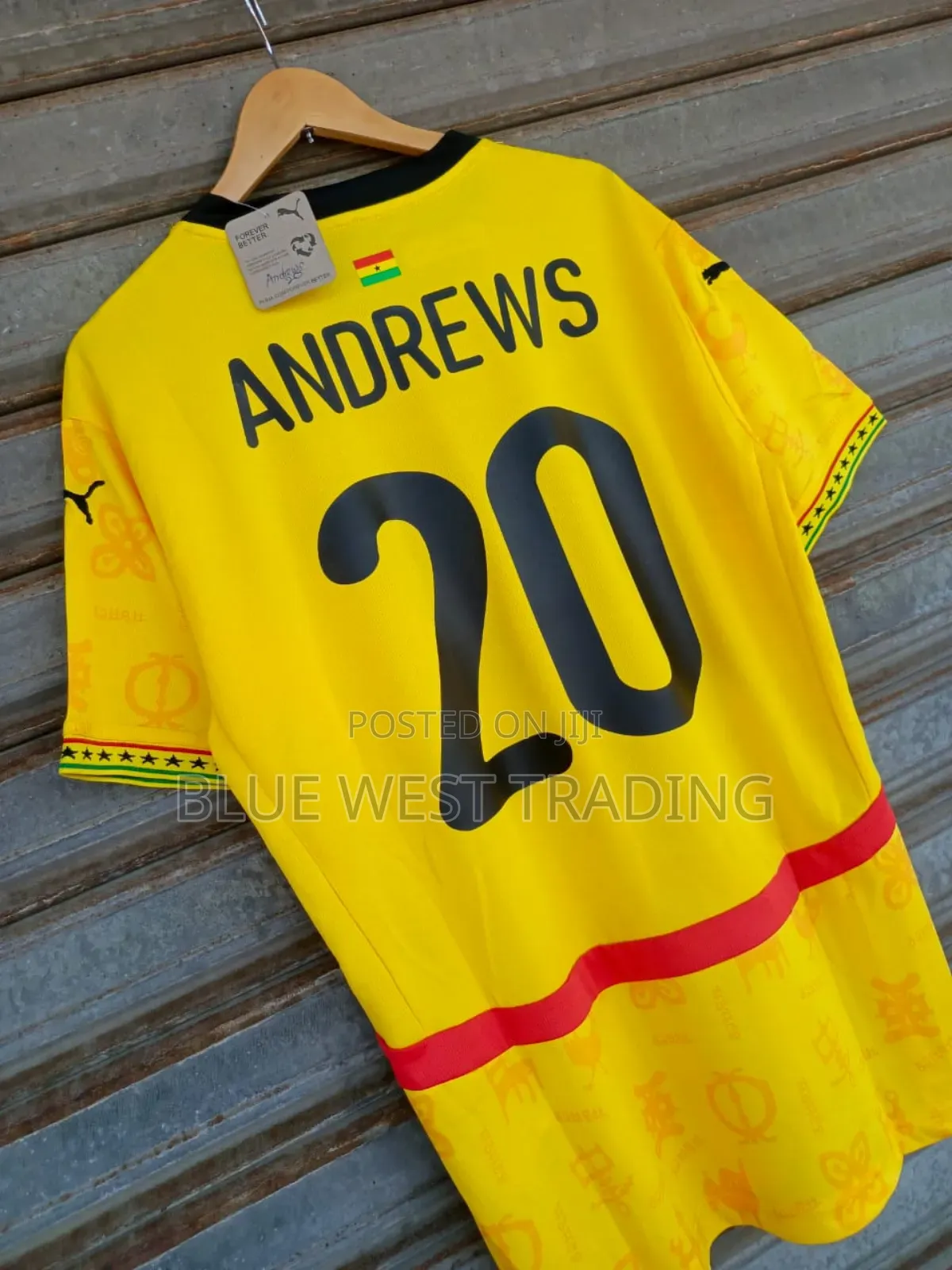 Ghana Black Stars 2025 Away Jersey