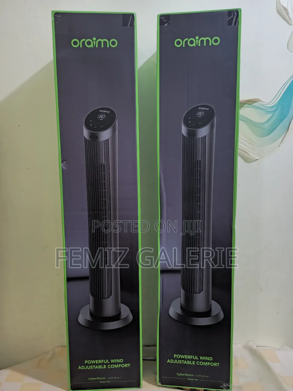 Oraimo Cyberstorm 40 Inch 50w Tower Fan