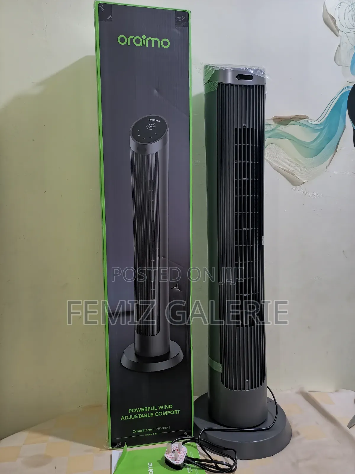 Oraimo Cyberstorm 40 Inch 50w Tower Fan