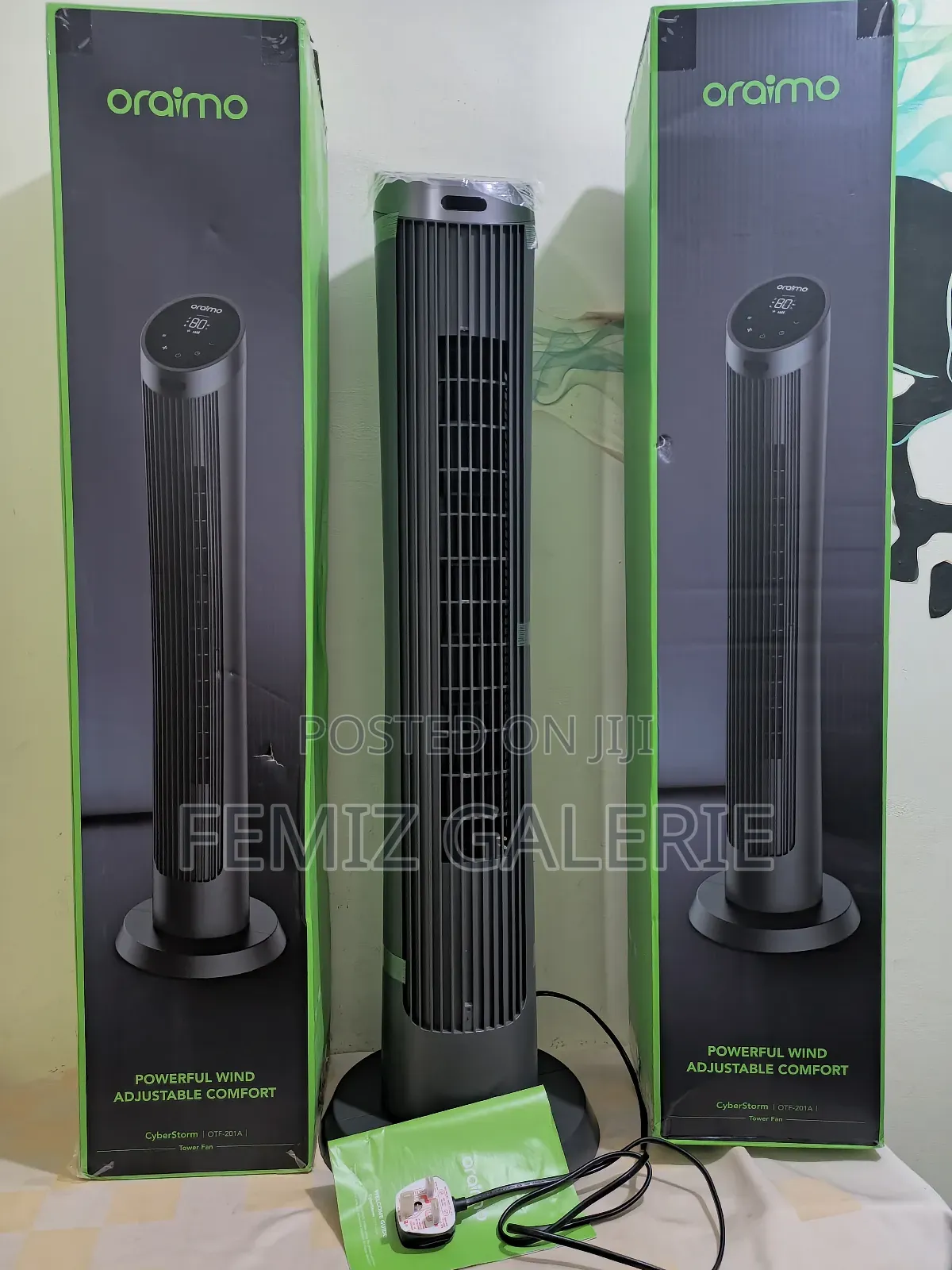 Oraimo Cyberstorm 40 Inch 50w Tower Fan
