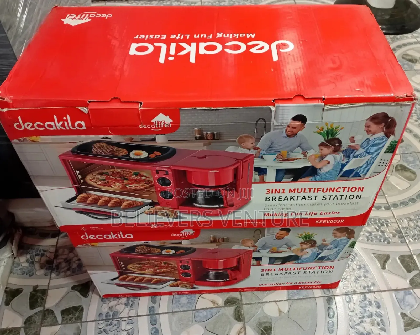 Portable Breakfast Station 1050w Decakila Breakfast Station