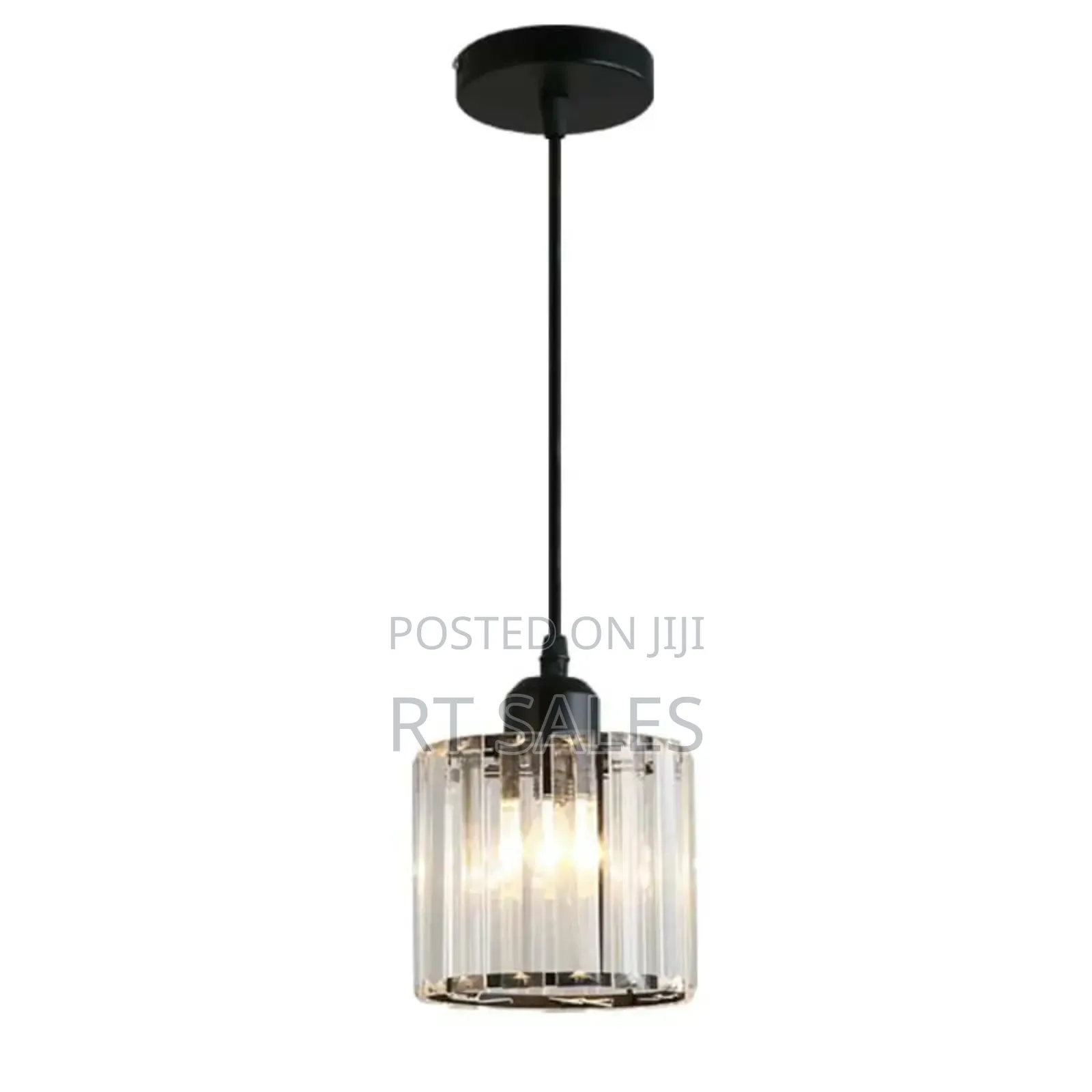 Glass Single Pendant Light.