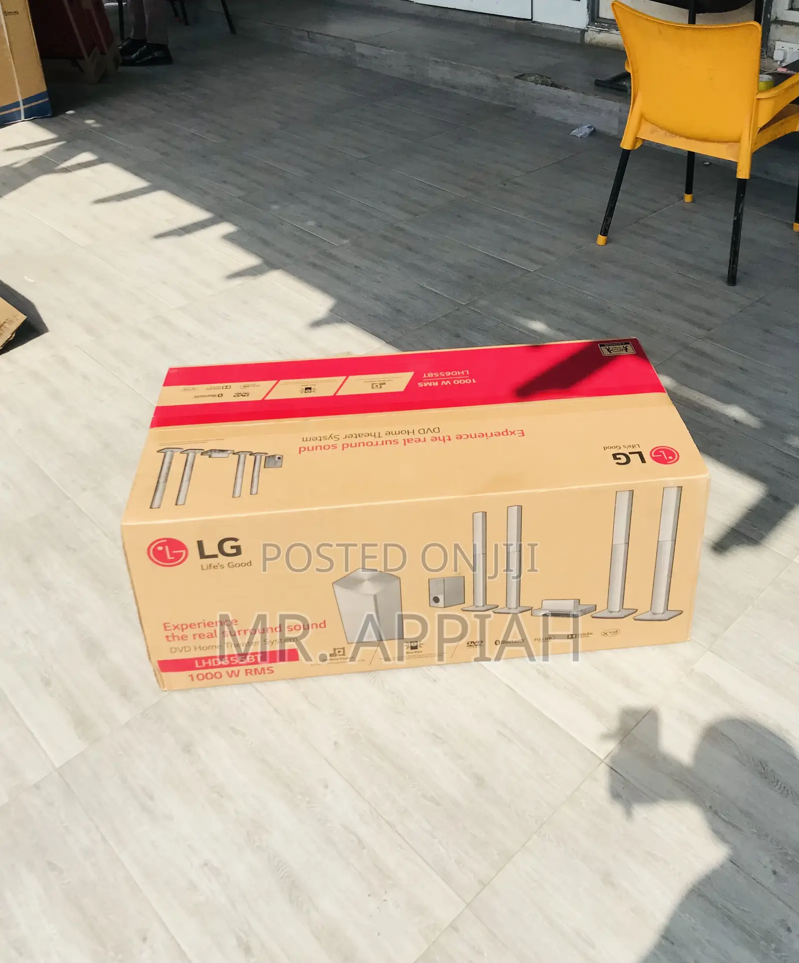 Premium Quality Lg Lhd655bt 5.1channel Home Theater.