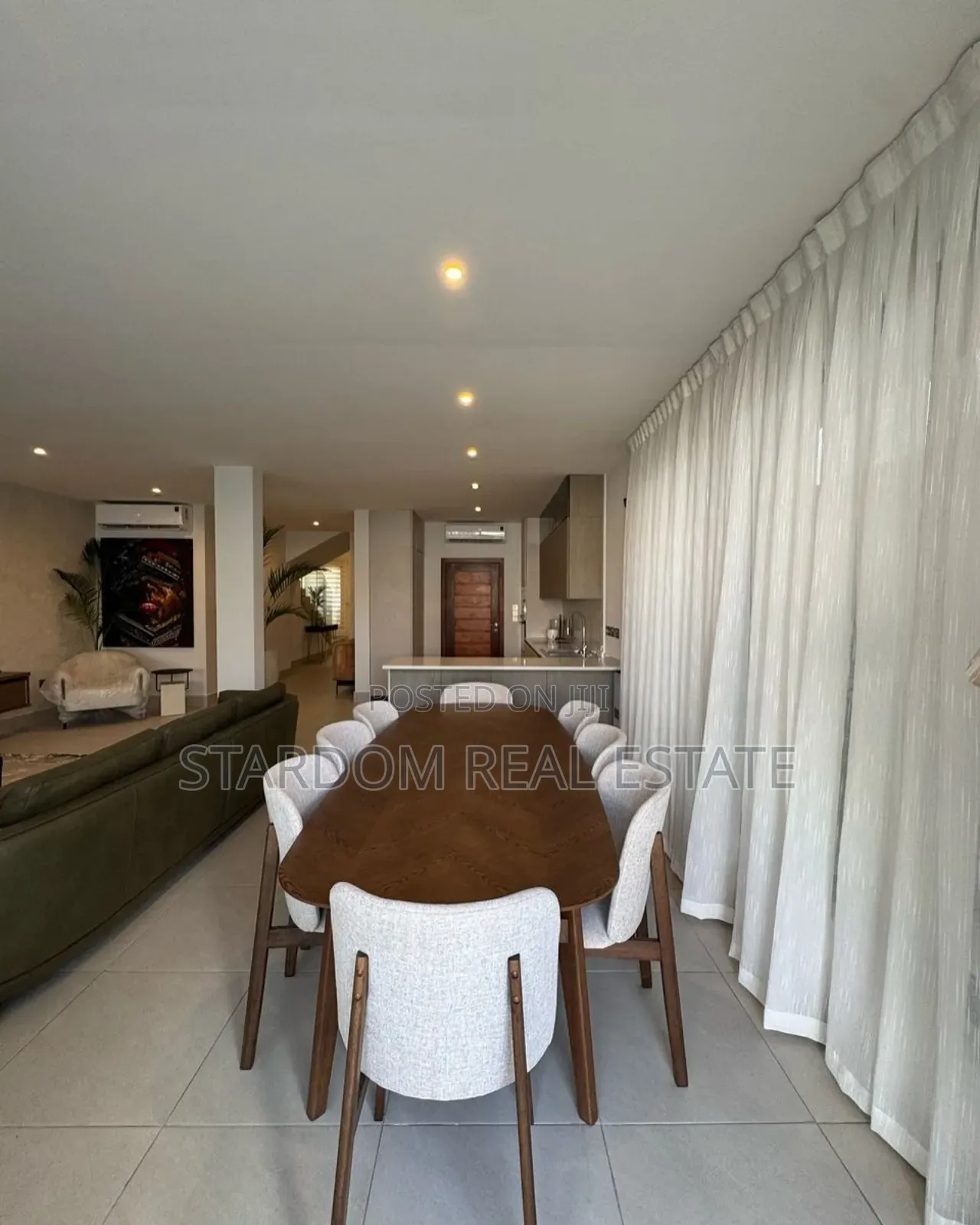 Furnished 3bdrm Duplex in Cantonments for rent